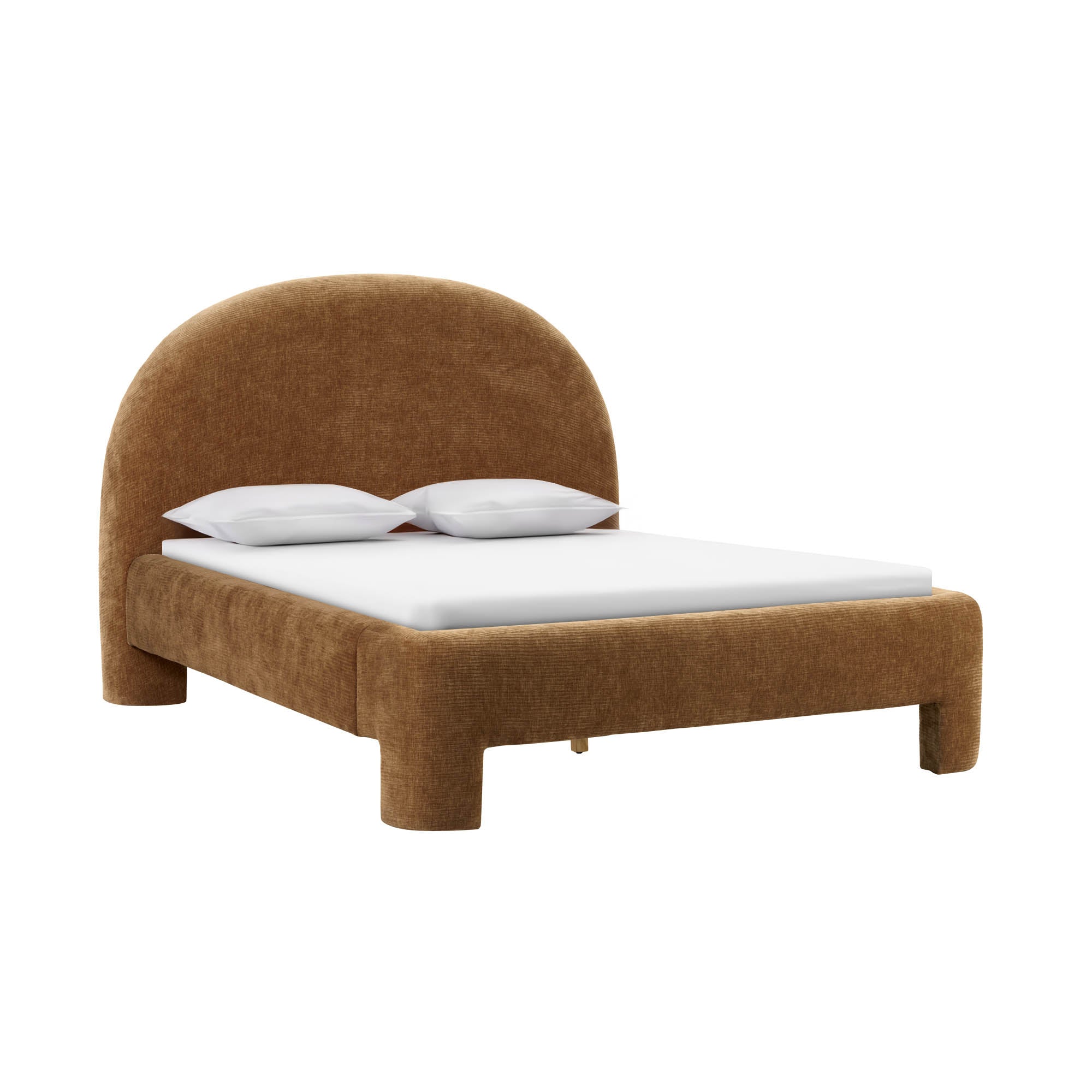 Nina Queen Bed - Chai - Central Designs