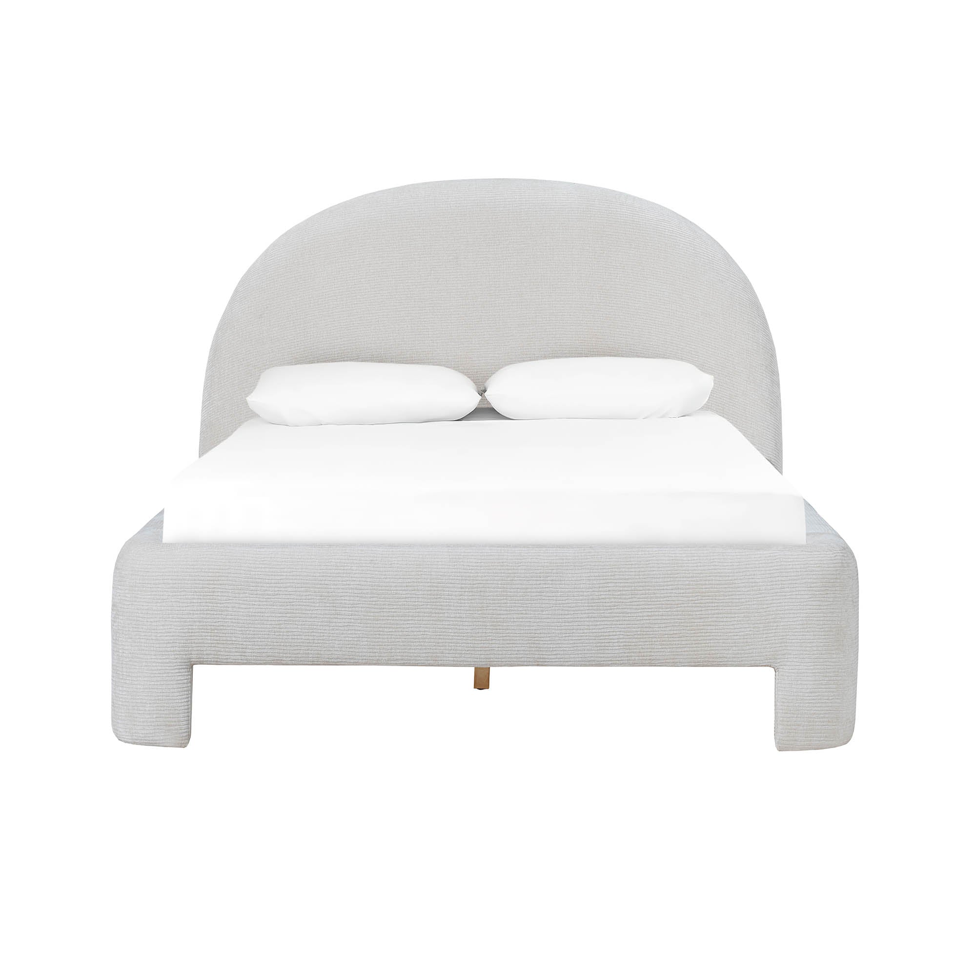 Nina Queen Bed - Ecru