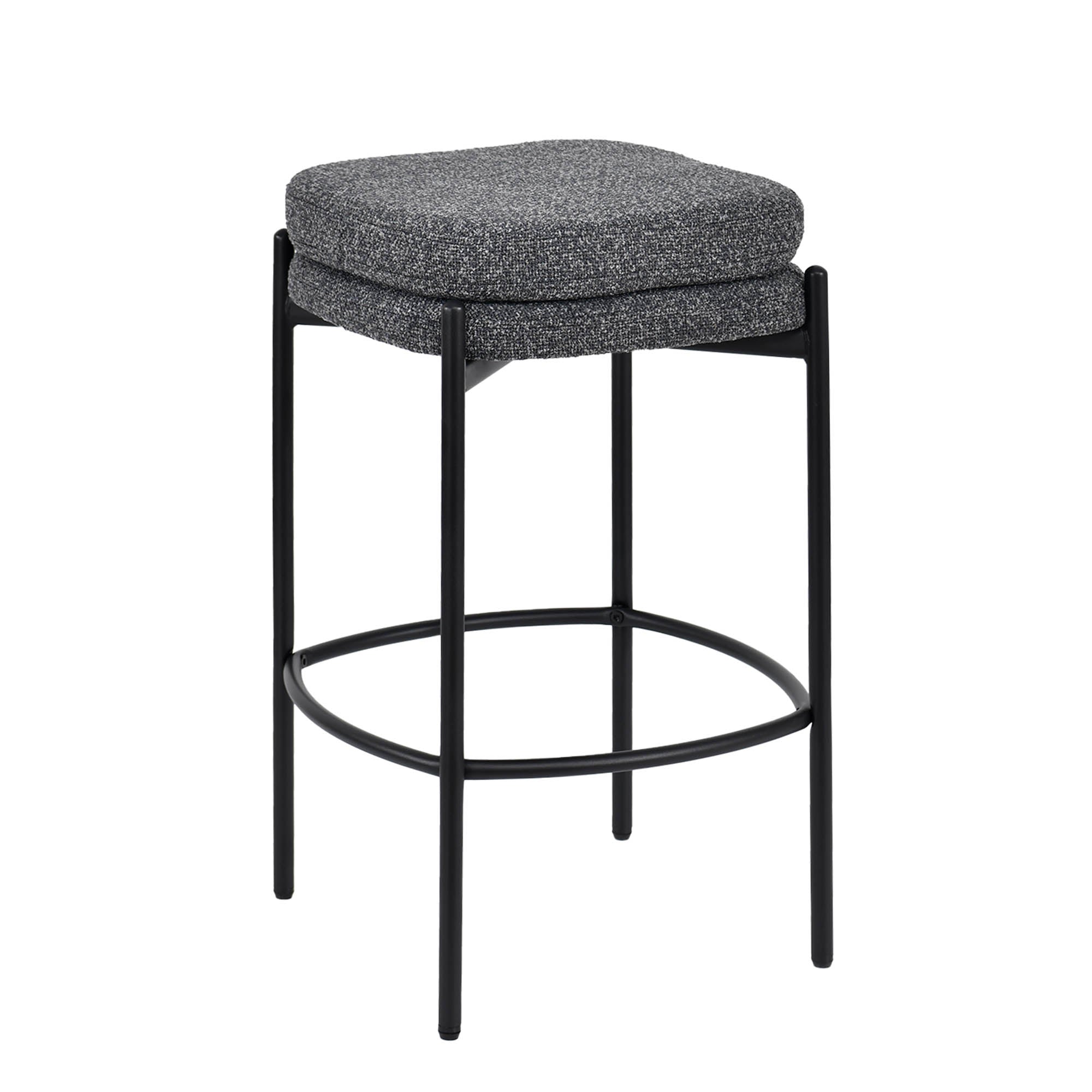Nina Counter Stool - Chunky Grey