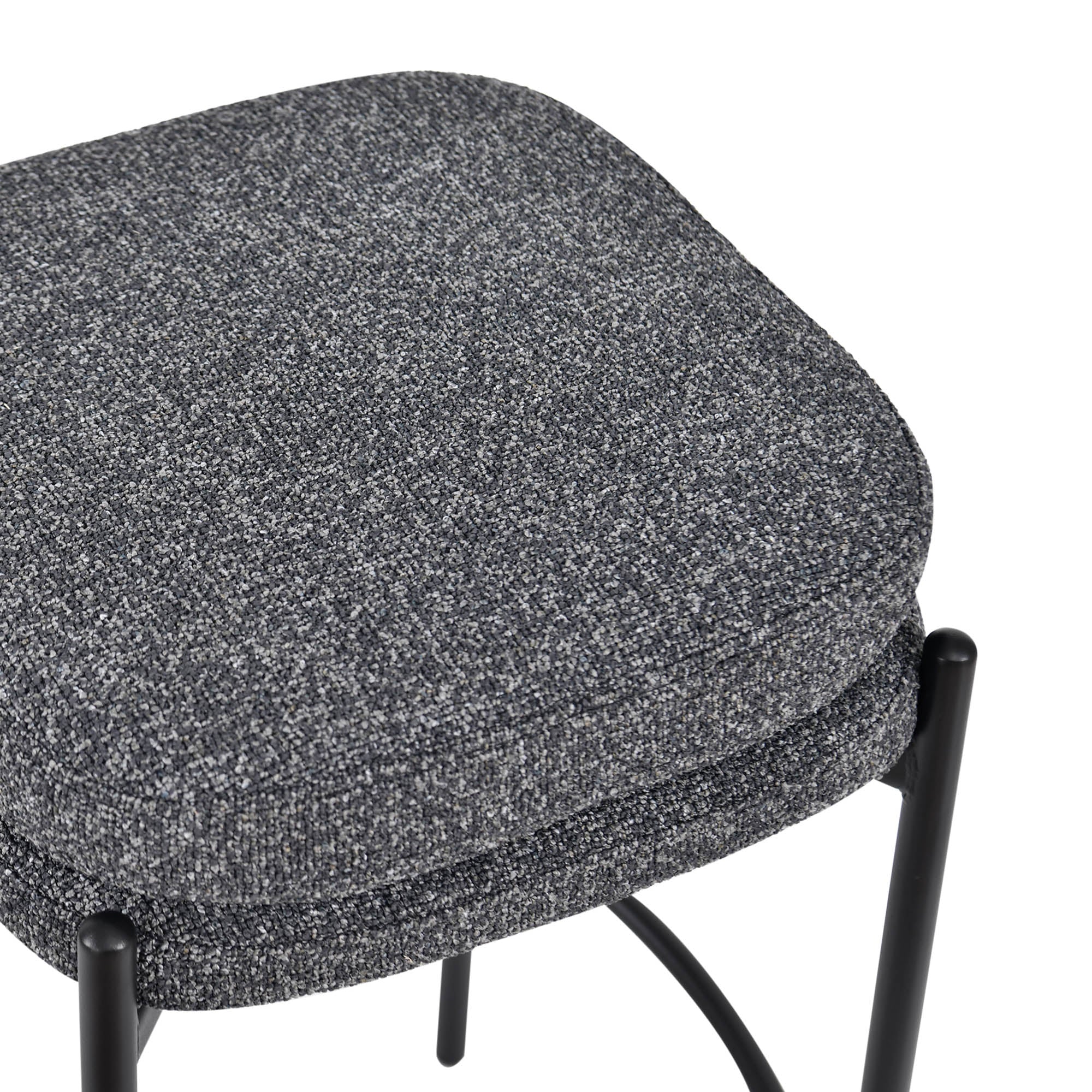 Nina Counter Stool - Chunky Grey