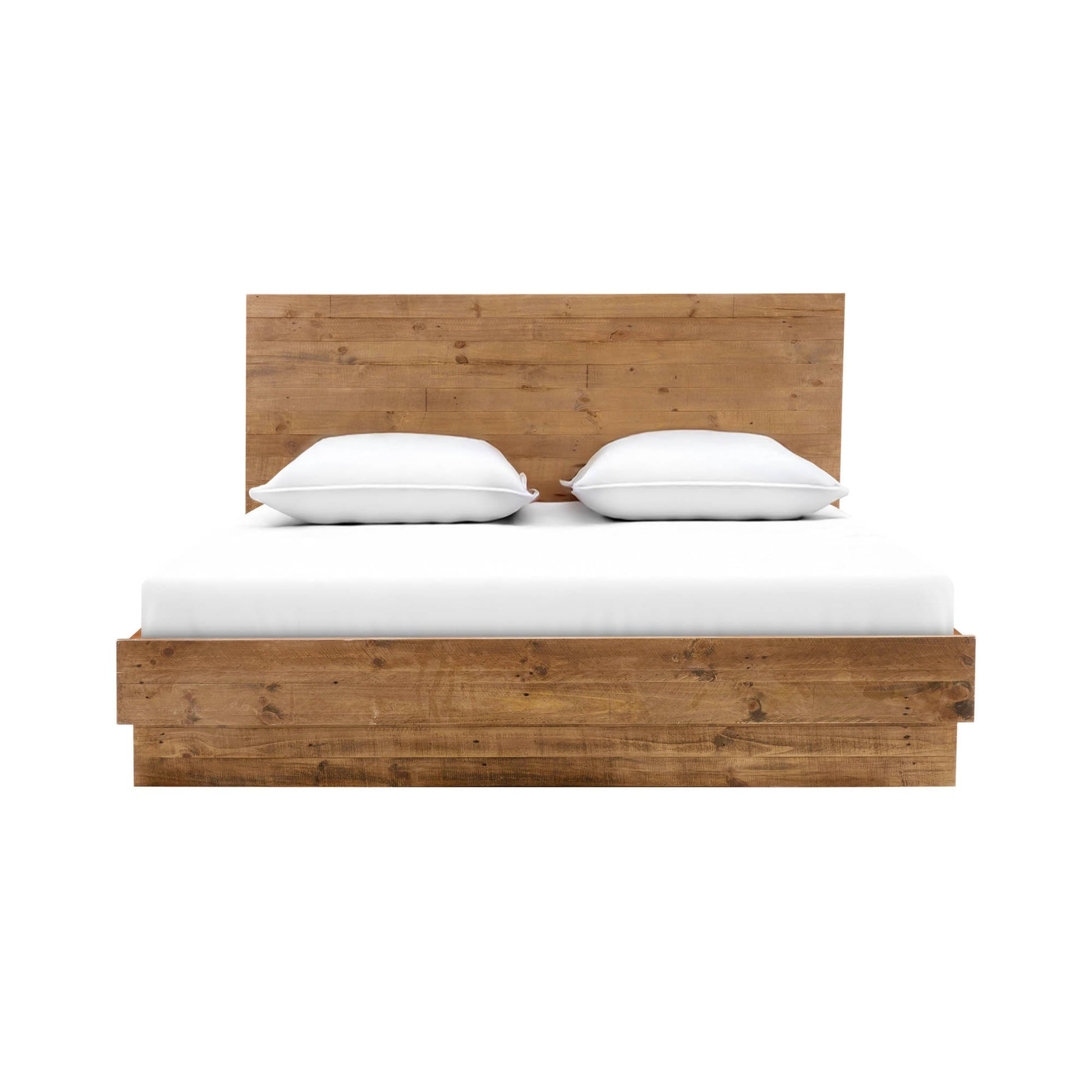 Nevada Queen Bed - Dark Driftwood - Central Designs