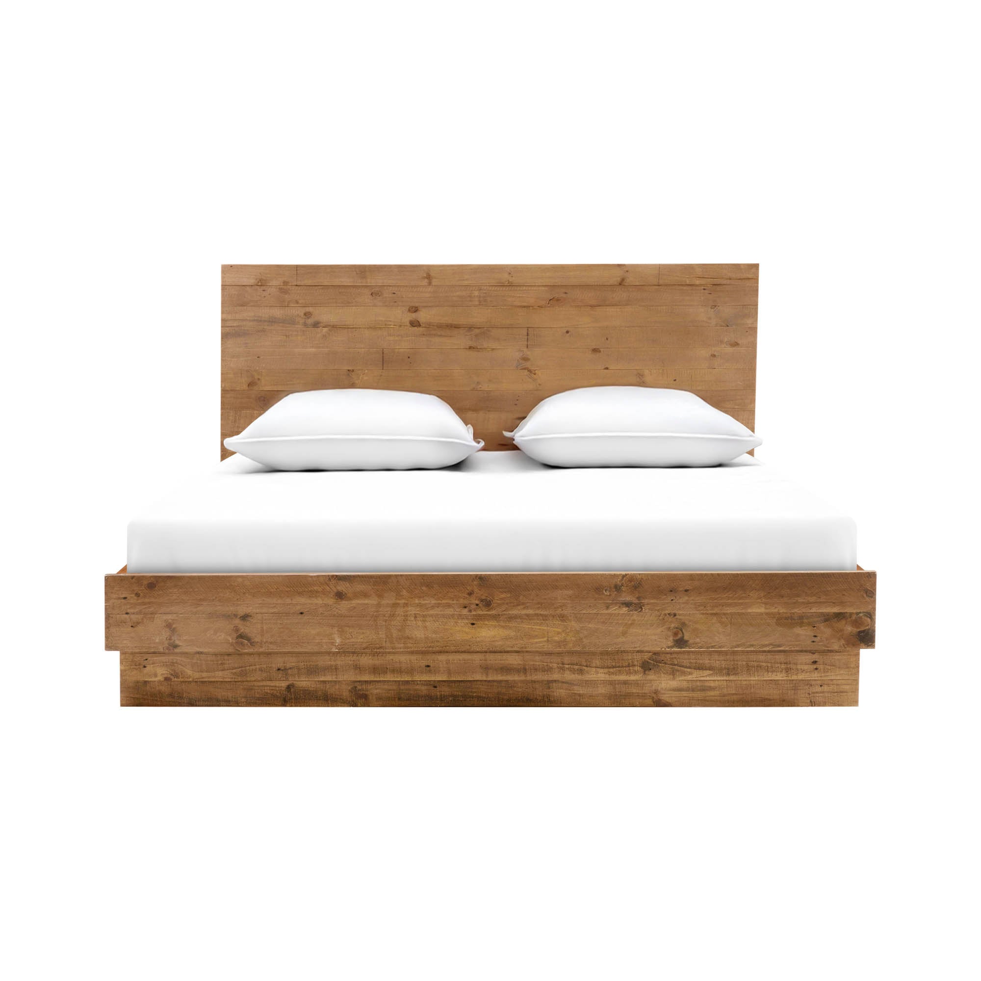 Nevada Queen Bed - Dark Driftwood - Central Designs