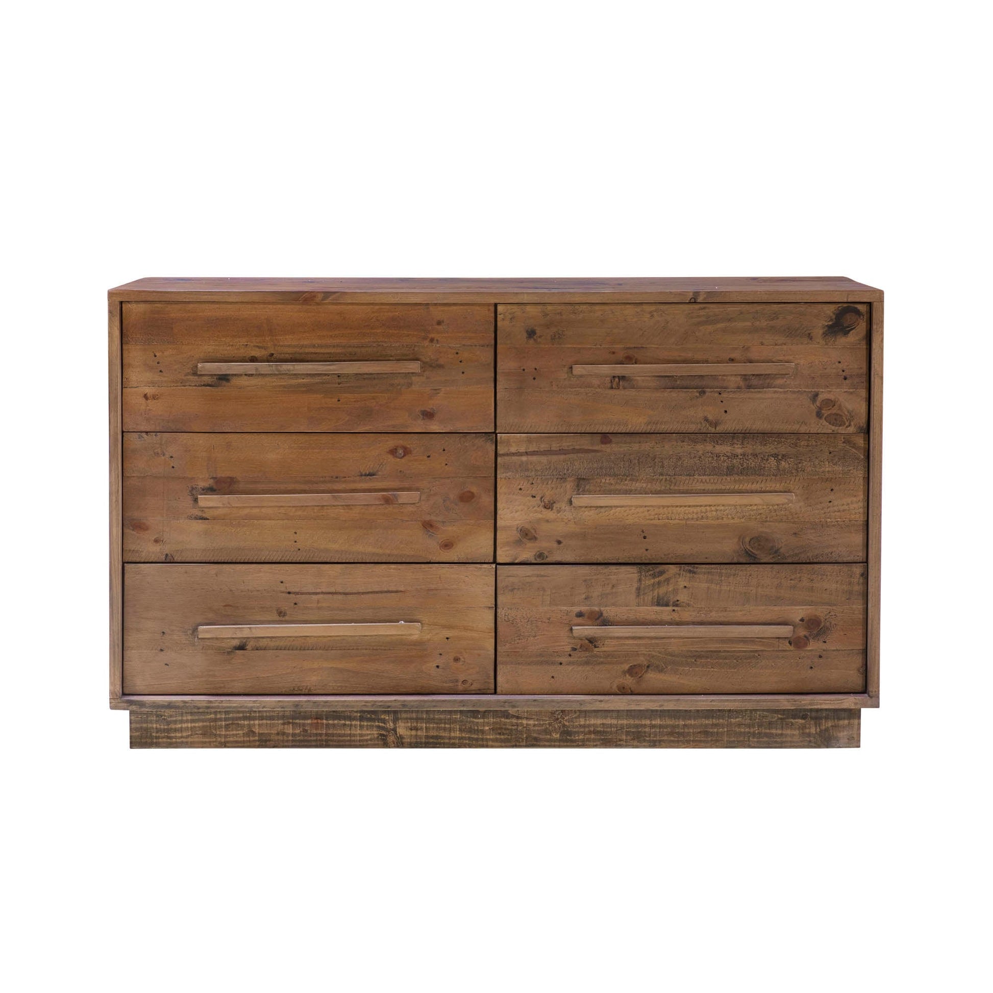 Nevada 6 Drawer Dresser - Dark Driftwood - Central Designs