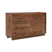 Nevada 6 Drawer Dresser - Dark Driftwood - Central Designs