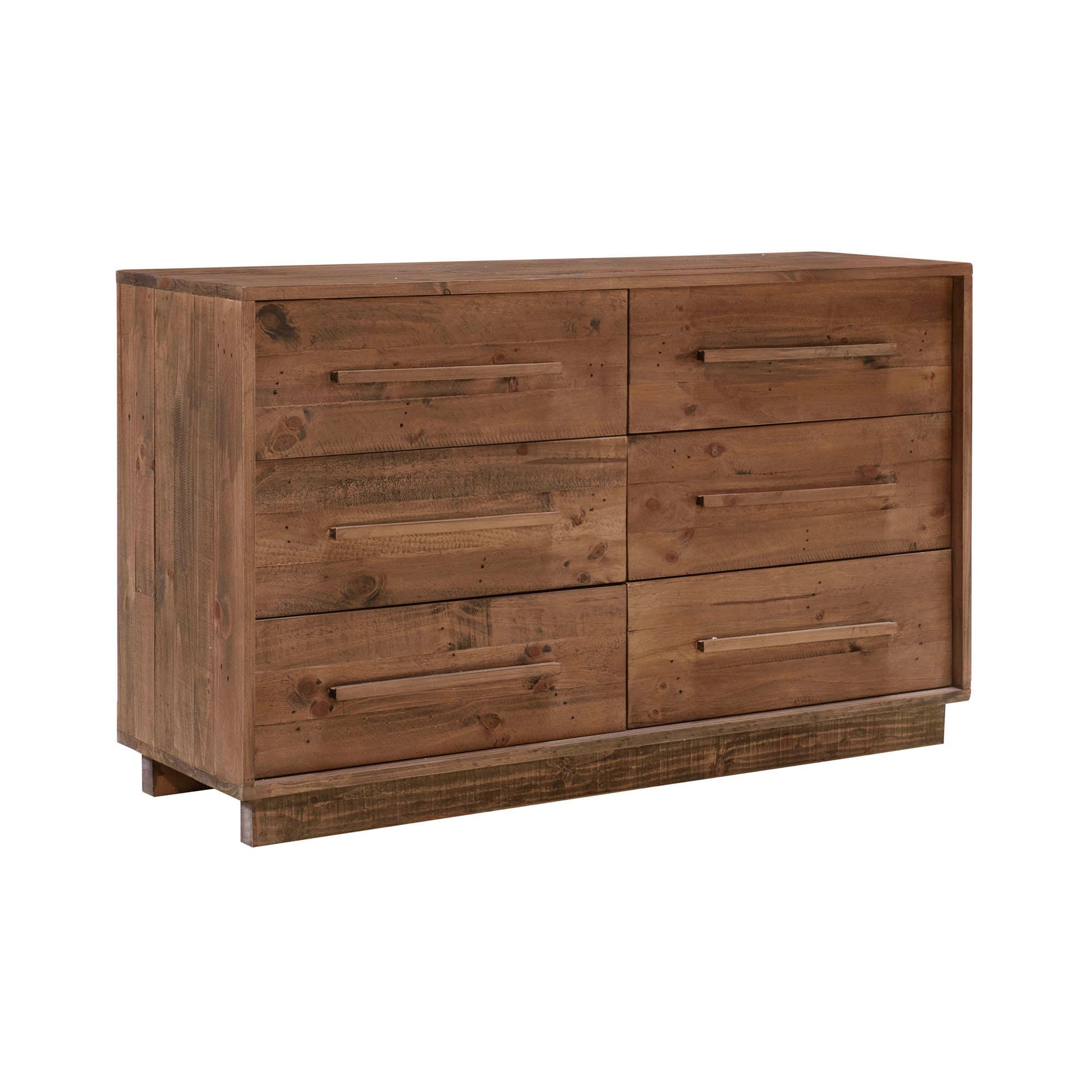 Nevada 6 Drawer Dresser - Dark Driftwood - Central Designs