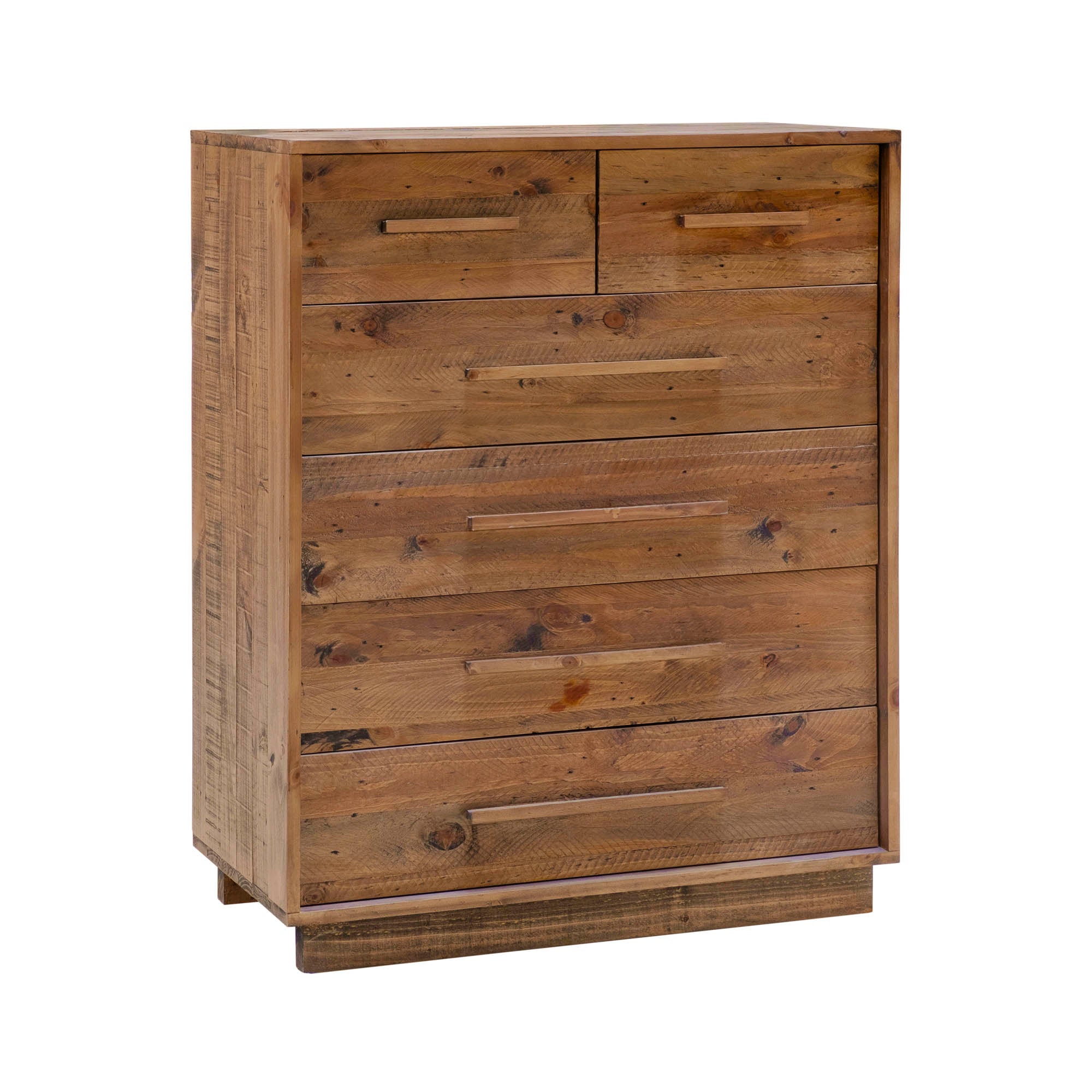Nevada 6 Drawer Chest - Dark Driftwood - Central Designs