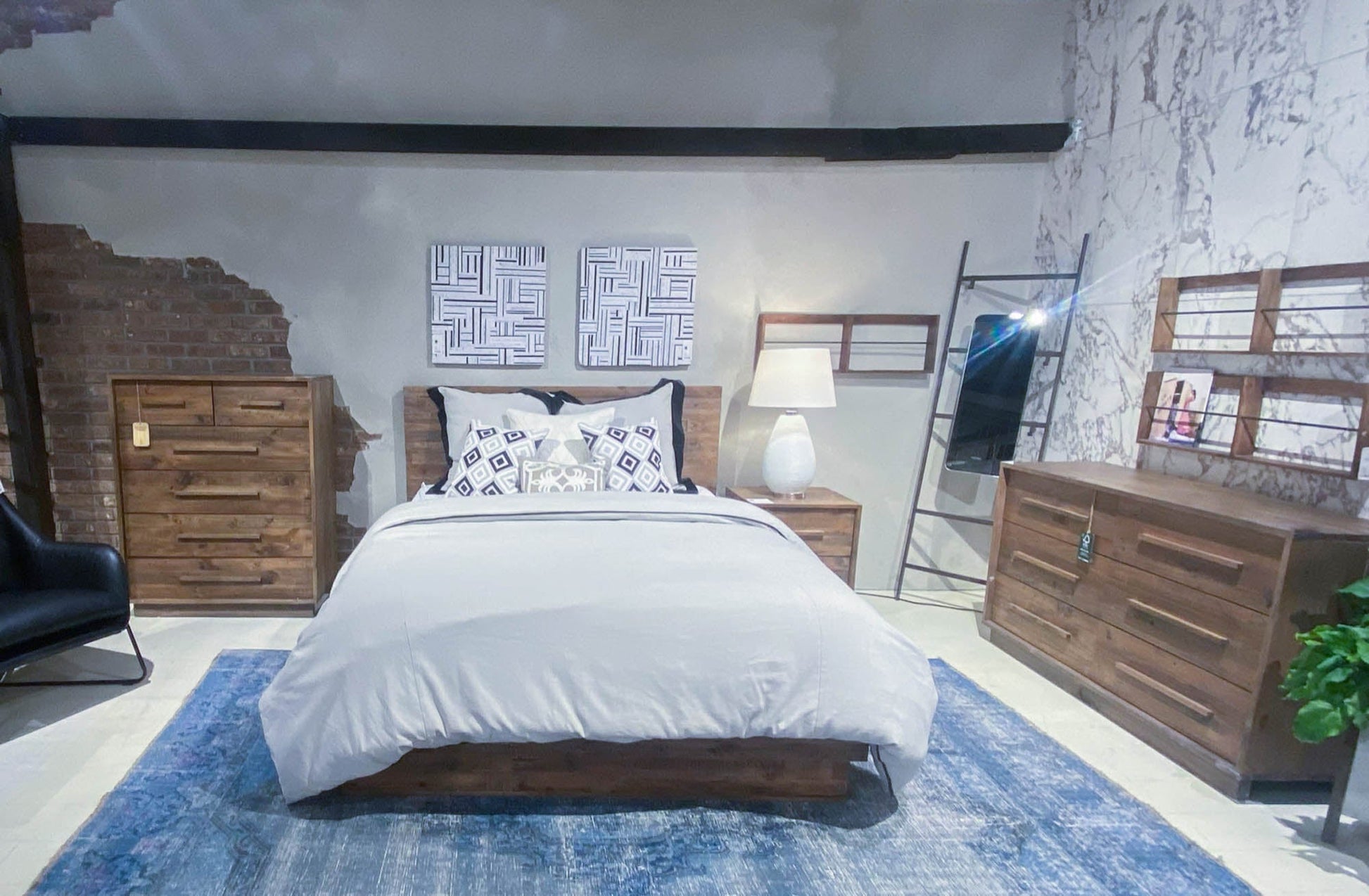 Nevada 6 Drawer Chest - Dark Driftwood - Central Designs