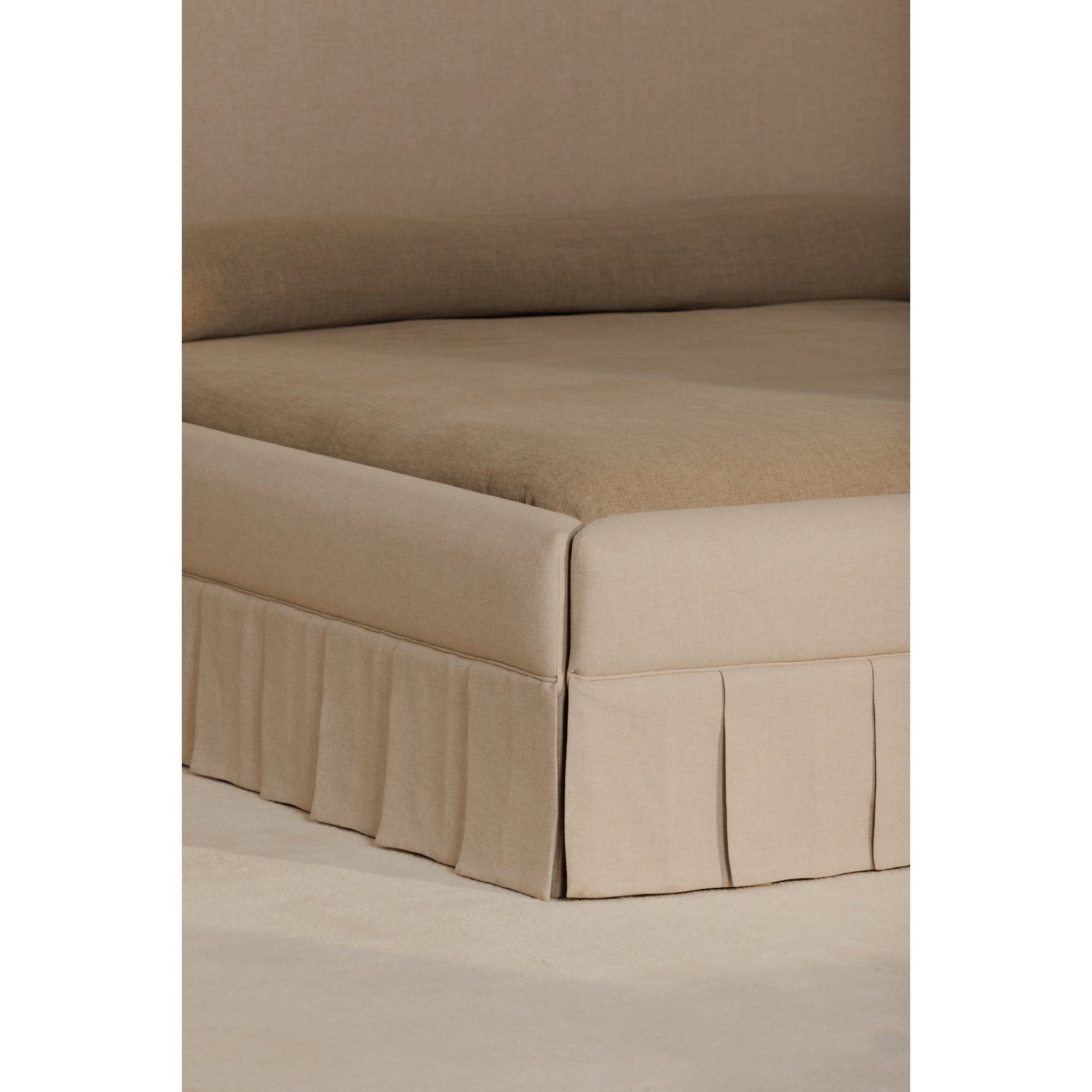 Maren Queen Bed Beige