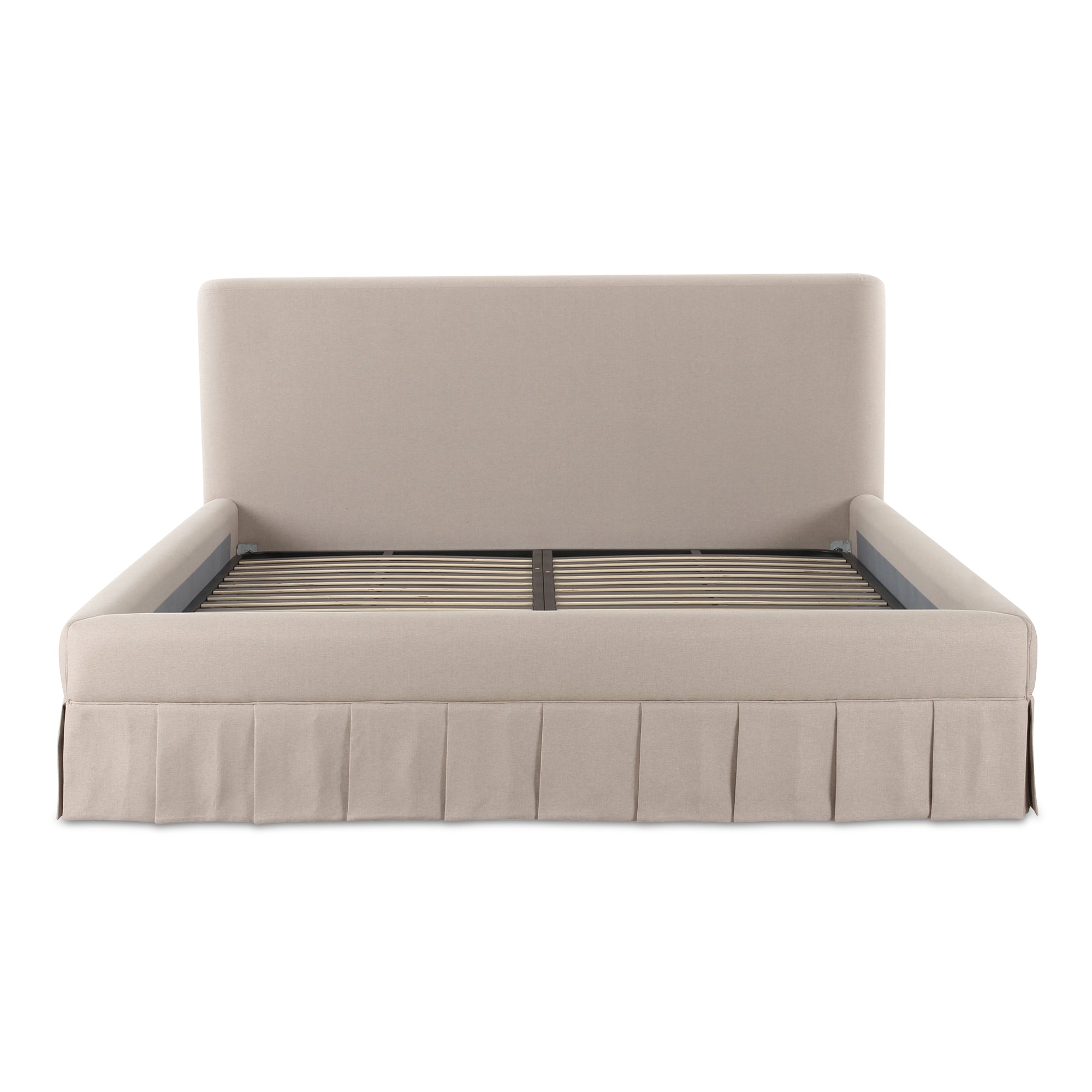 Maren Queen Bed Beige