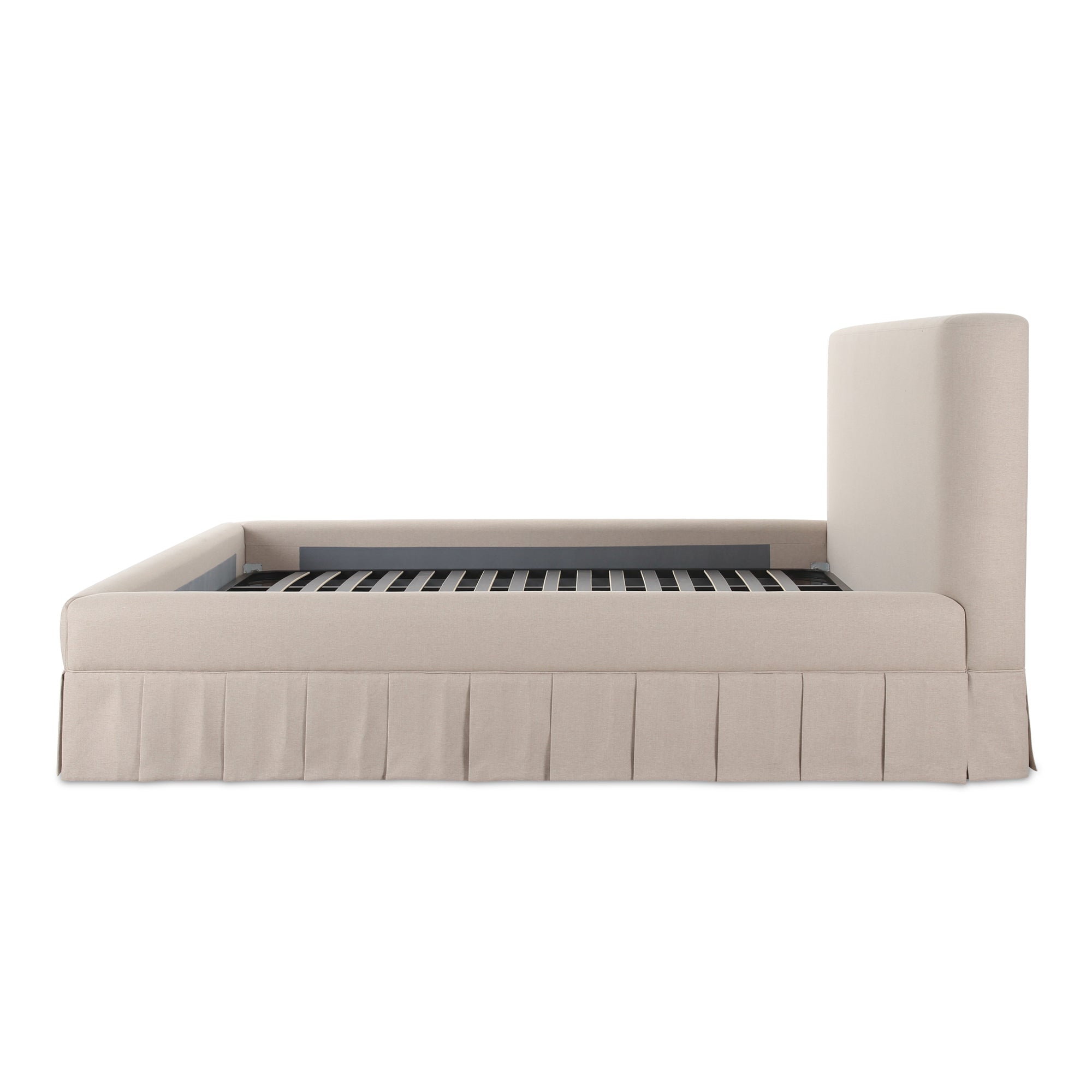 Maren Queen Bed Beige