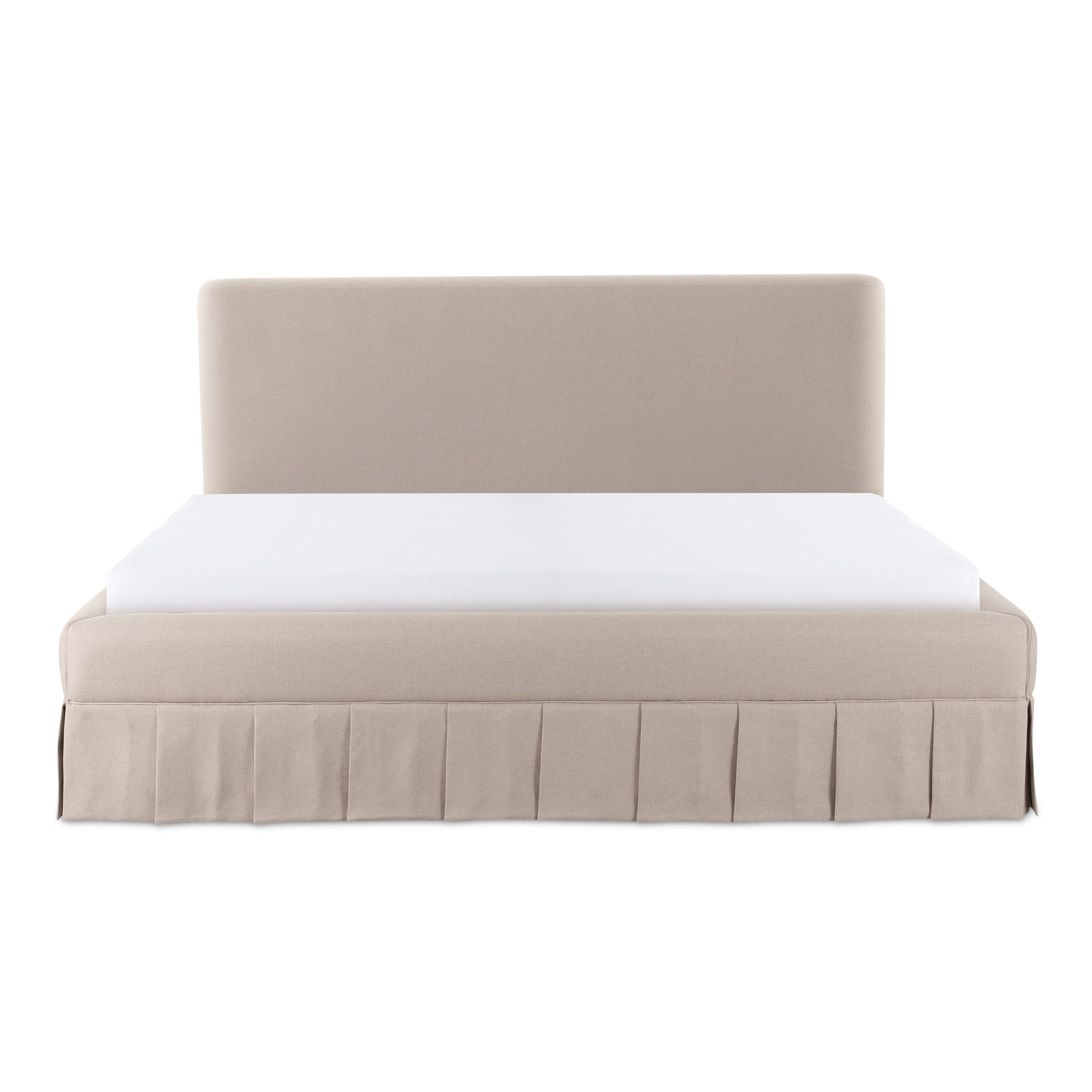 Maren Queen Bed Beige