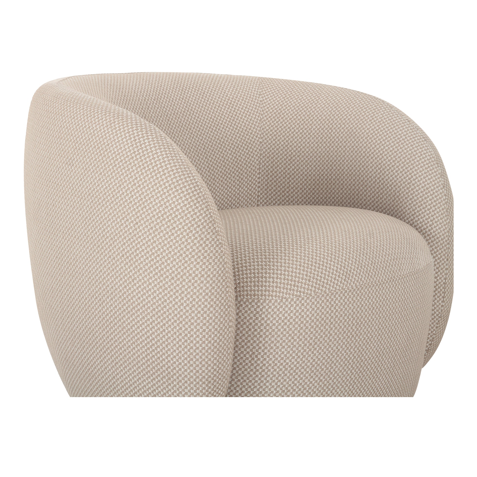 Rae Outdoor Accent Chair Beige Check - Central Designs
