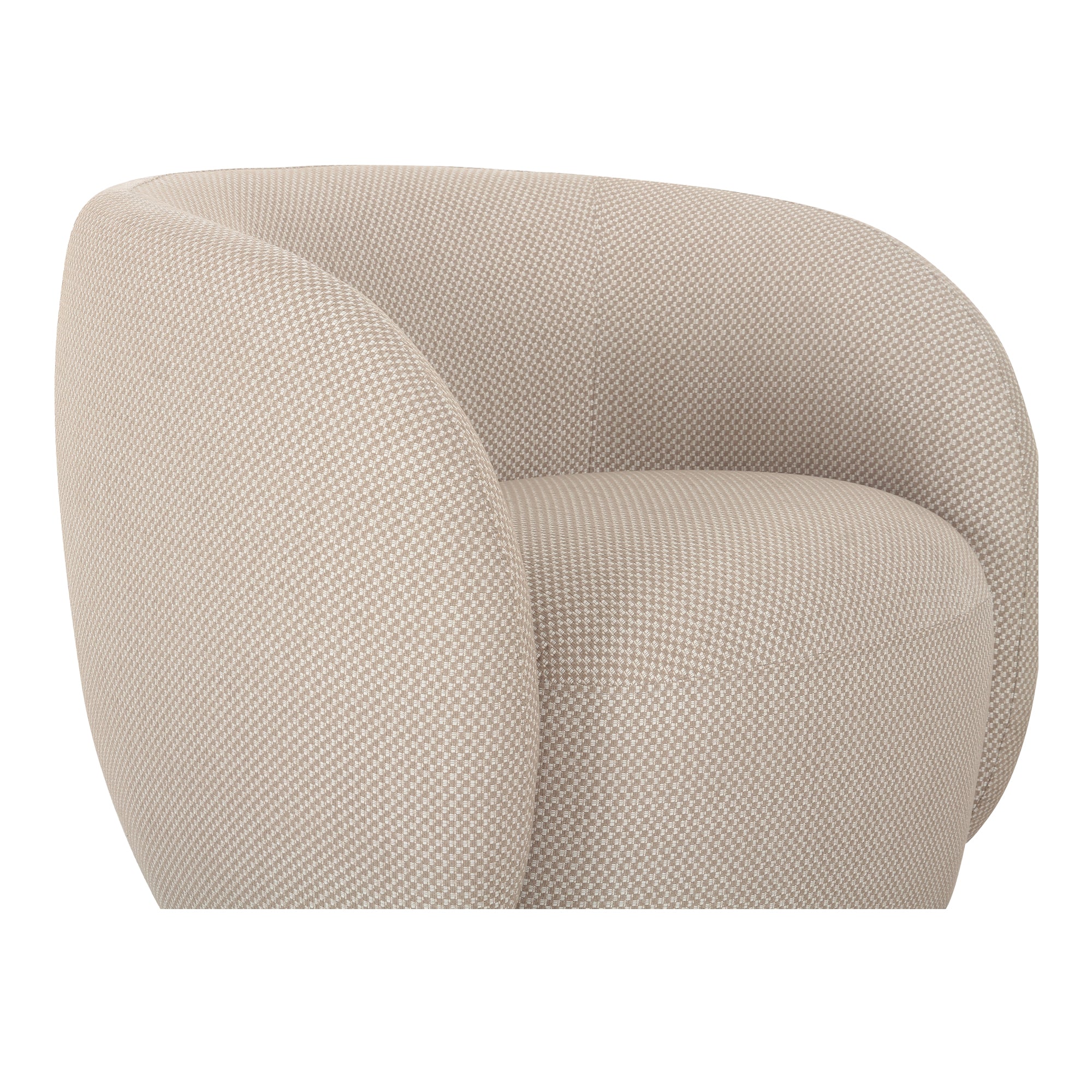 Rae Outdoor Accent Chair Beige Check - Central Designs