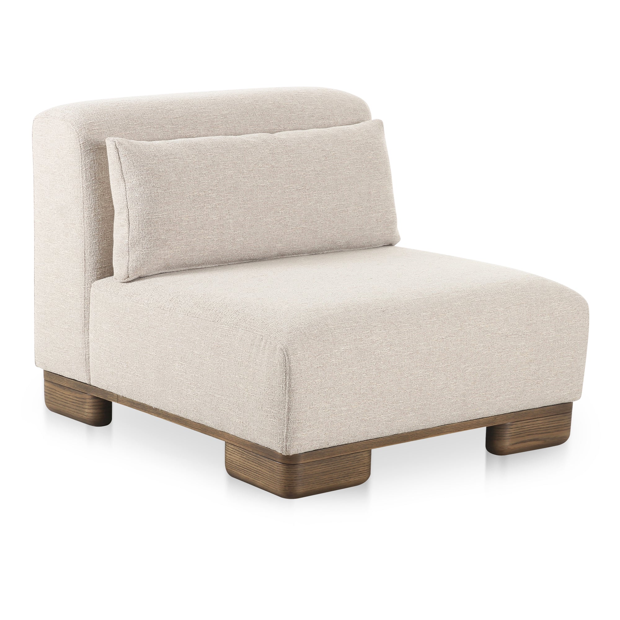 June Slipper Chair Oatmeal - Central Designs