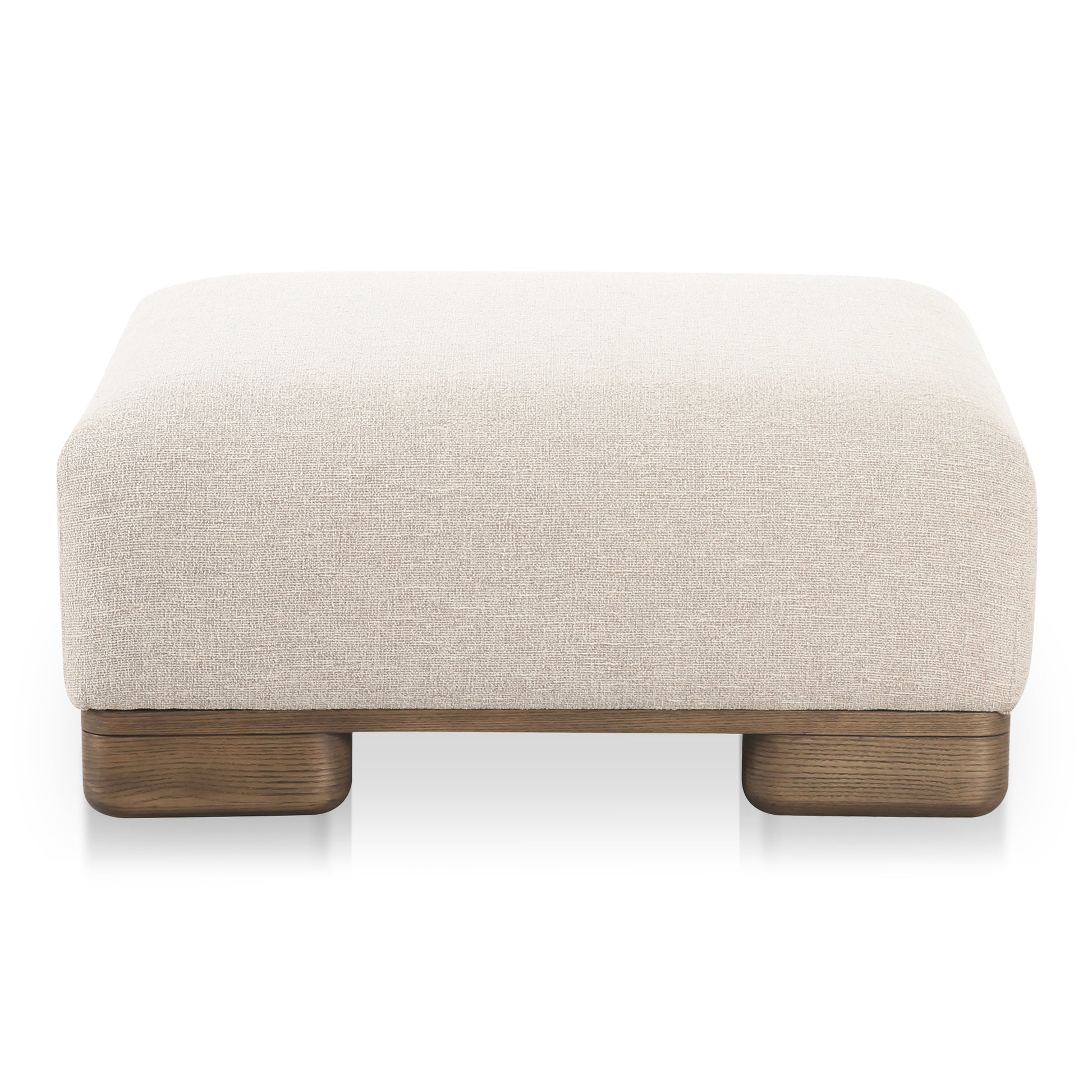 June Ottoman Oatmeal - Central Designs