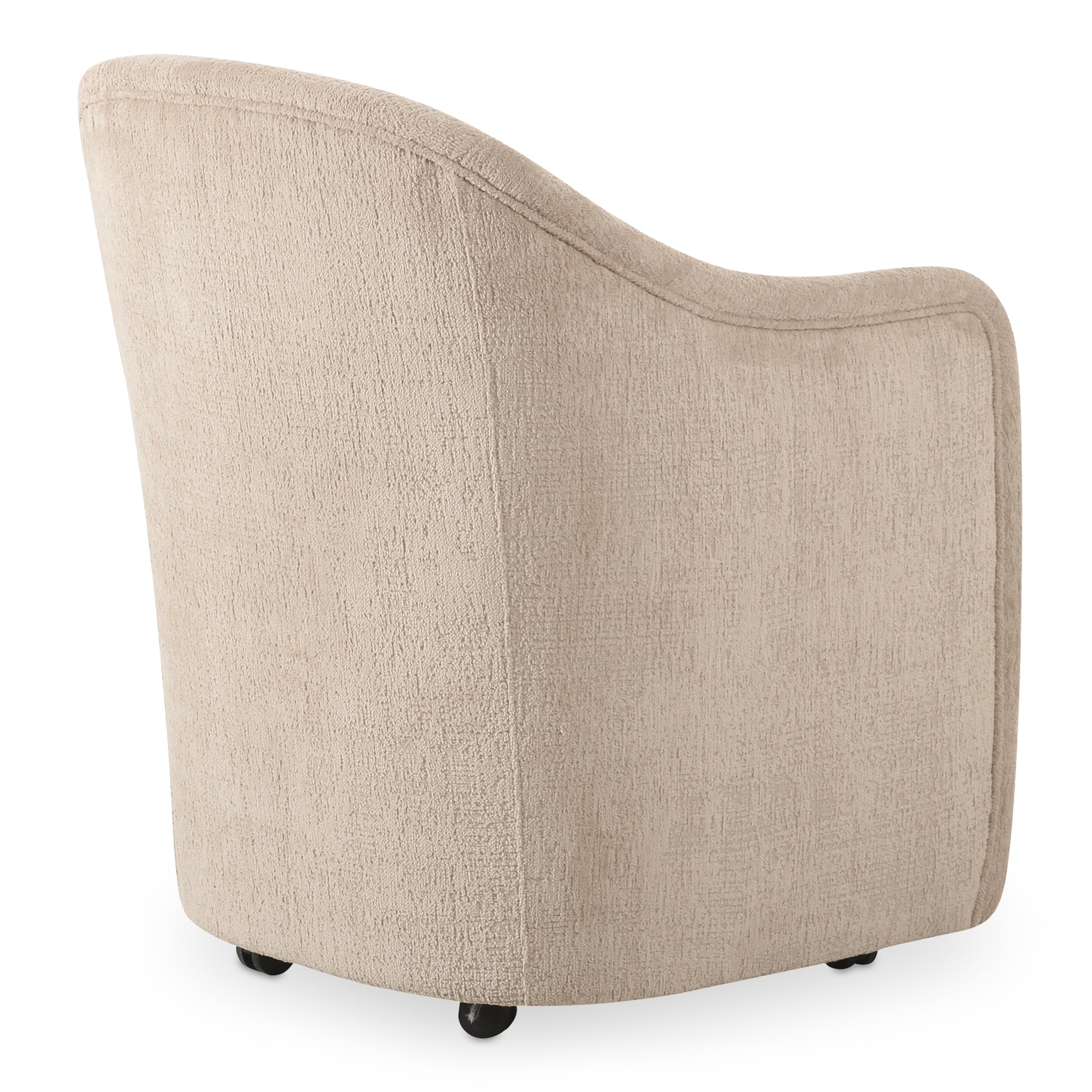 Drava Rolling Dining Chair Beige - Central Designs