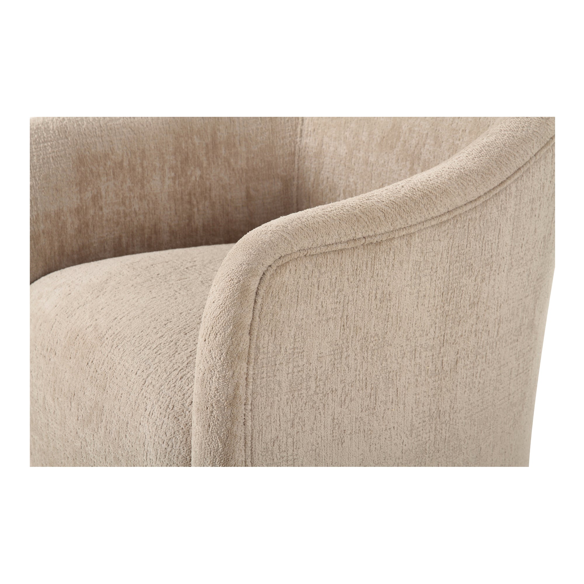 Drava Rolling Dining Chair Beige - Central Designs