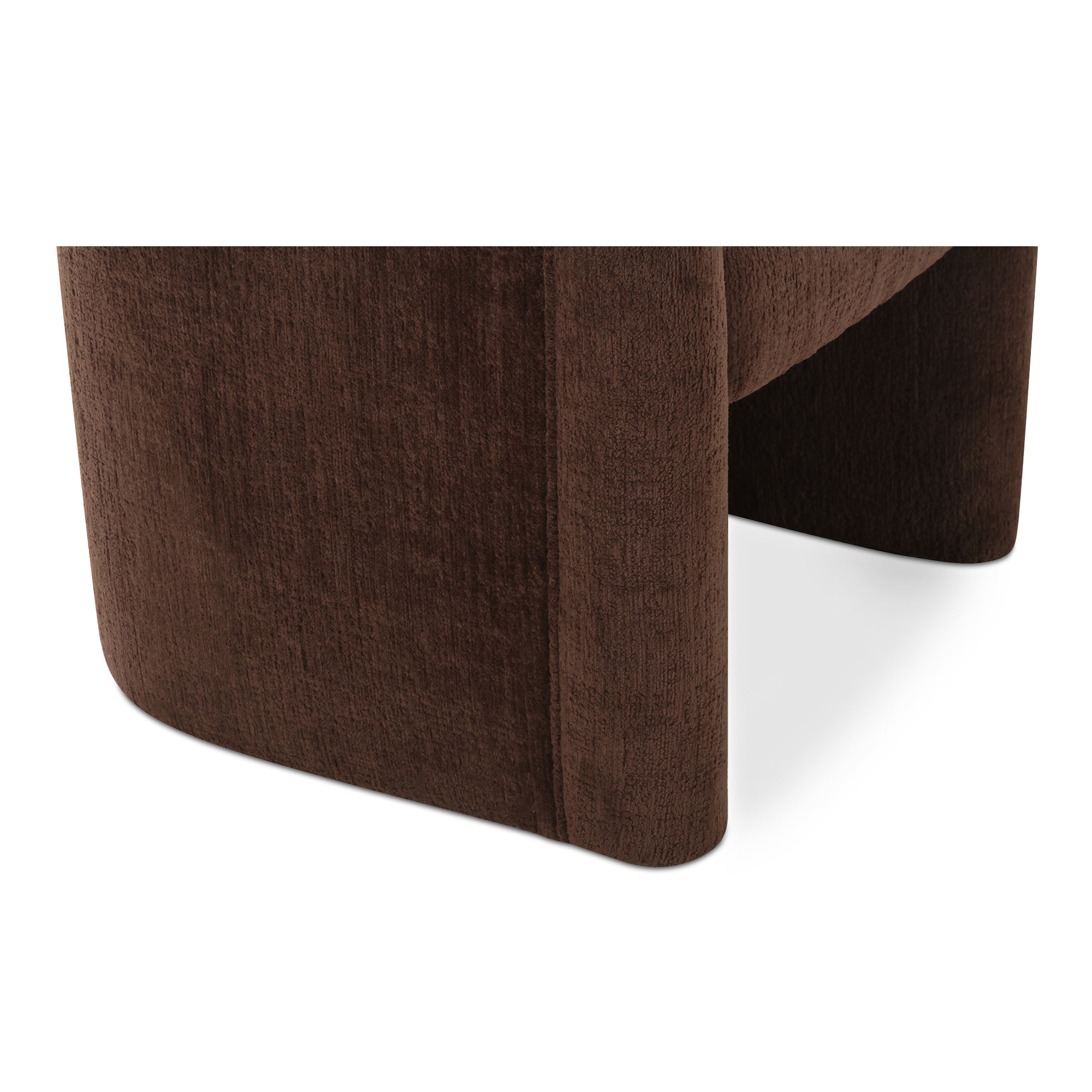 Mesto Rolling Dining Chair Dark Brown - Central Designs