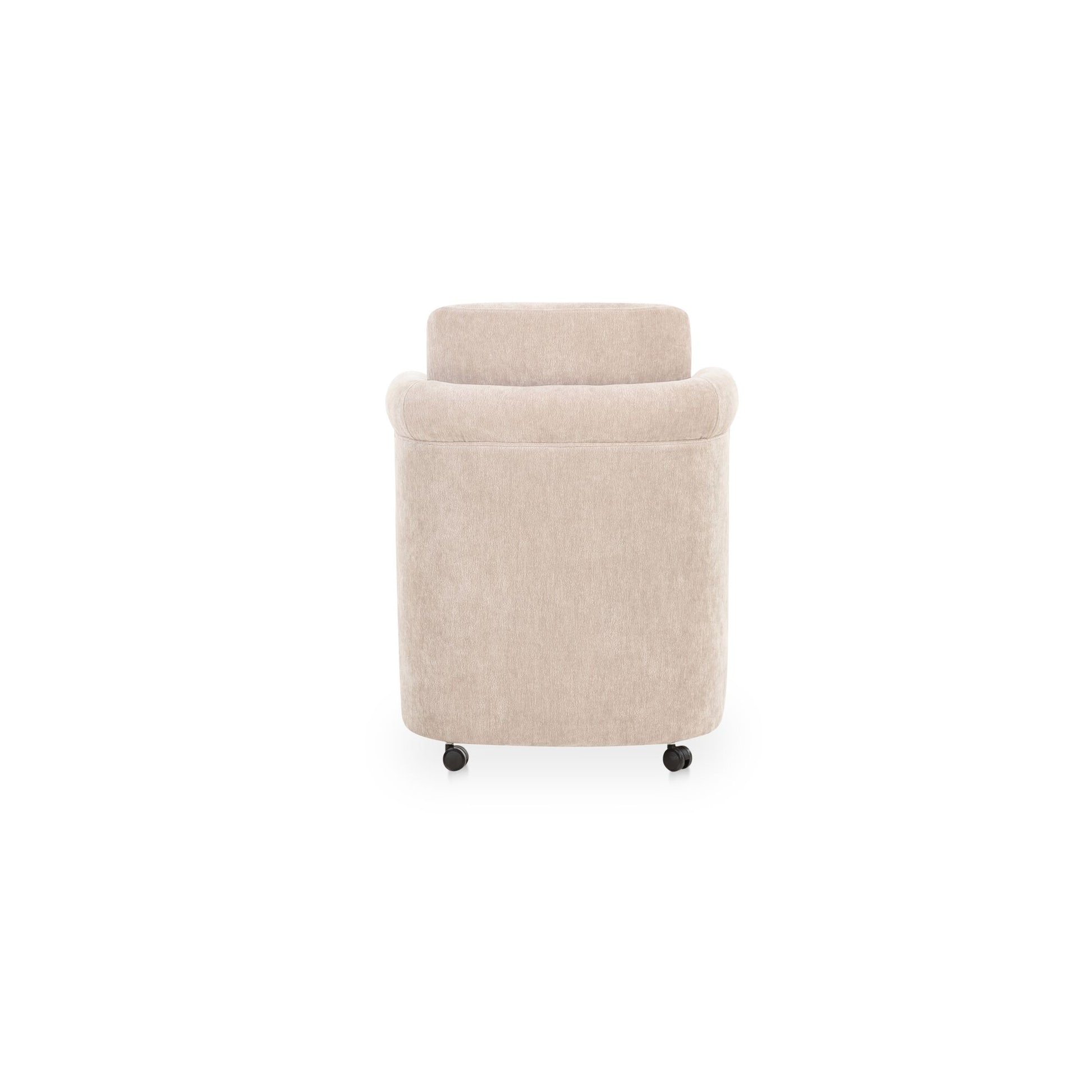 Mesto Rolling Dining Chair Taupe - Central Designs