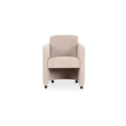 Mesto Rolling Dining Chair Taupe - Central Designs