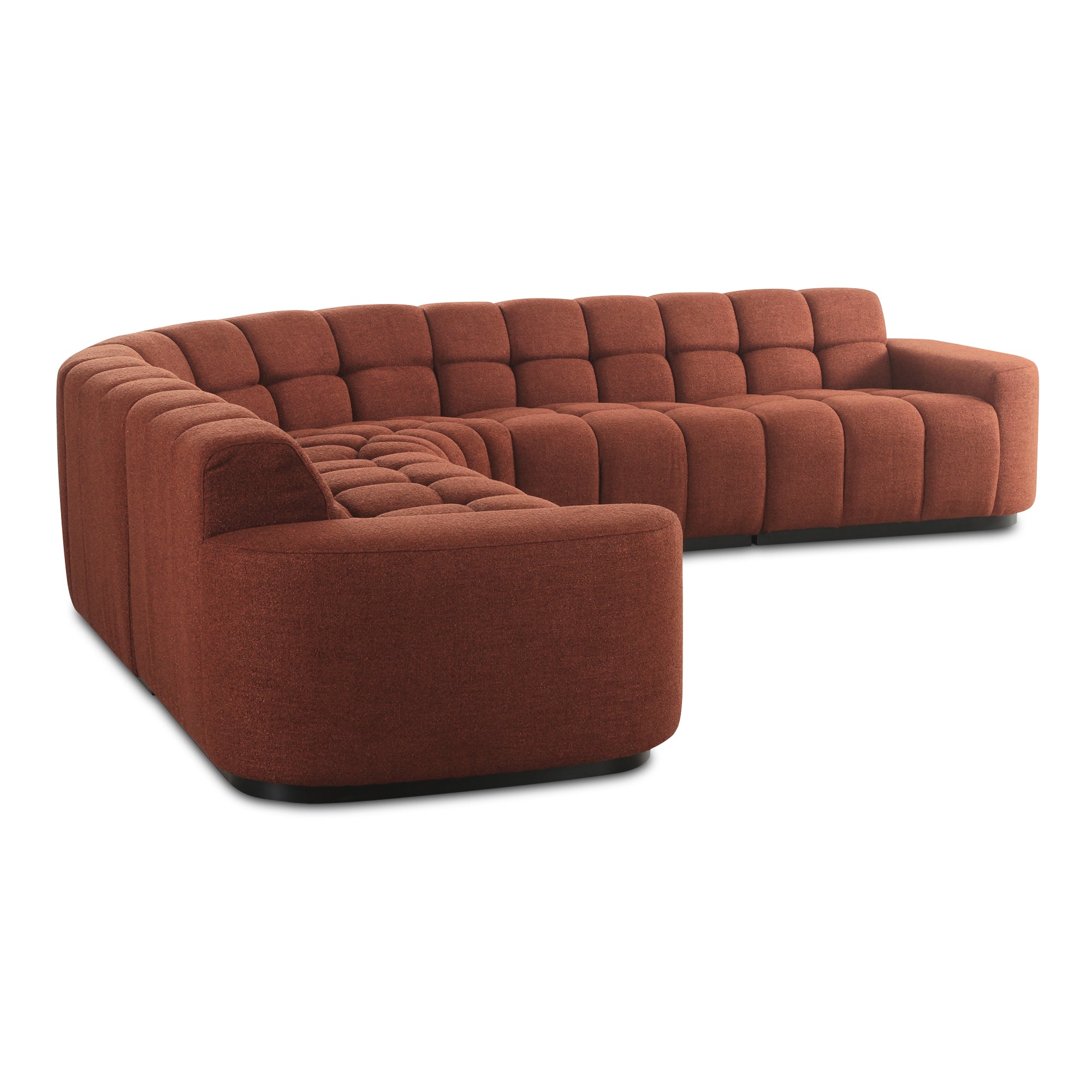 Roman L - Shaped Sectional Rust - Central Designs