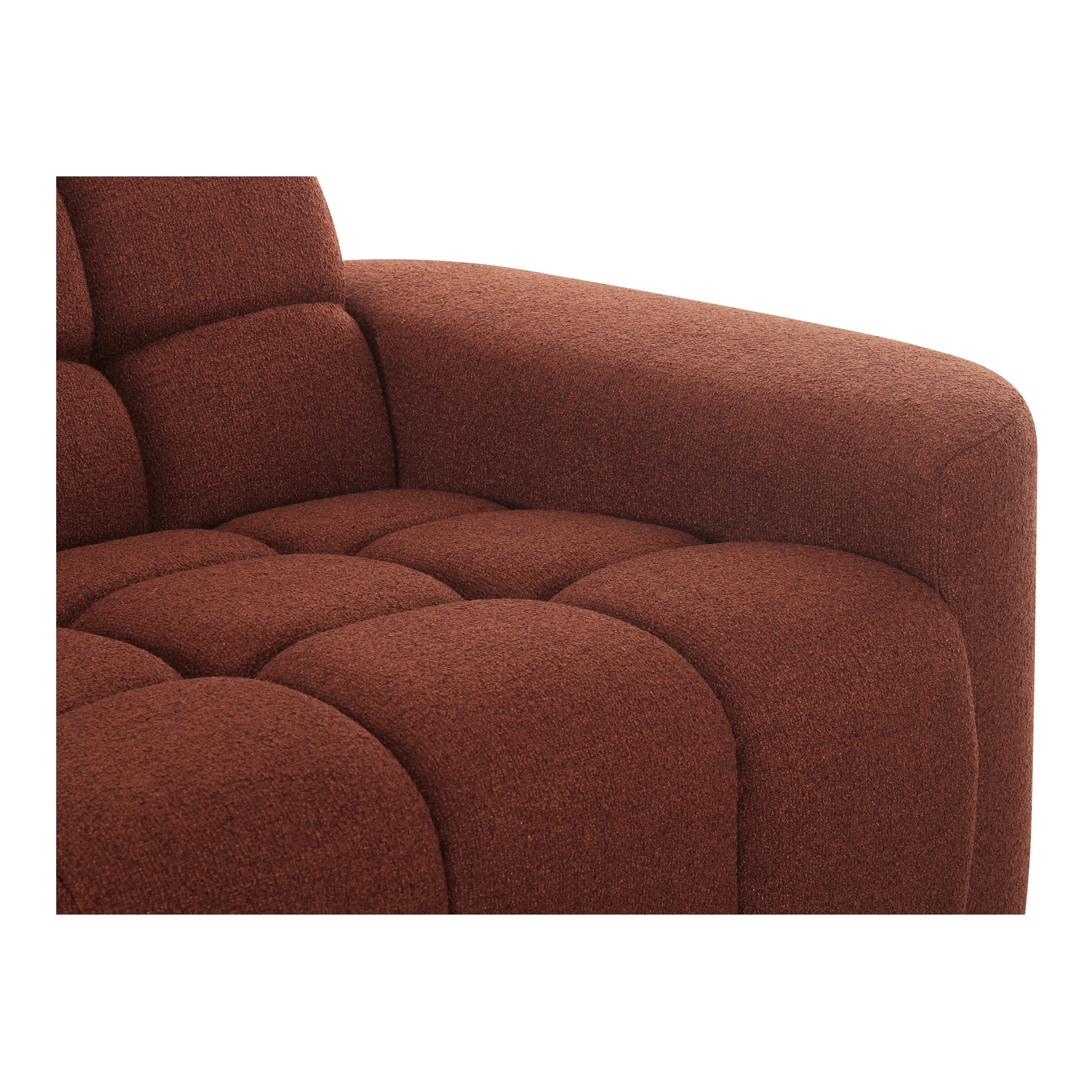 Roman L - Shaped Sectional Rust - Central Designs