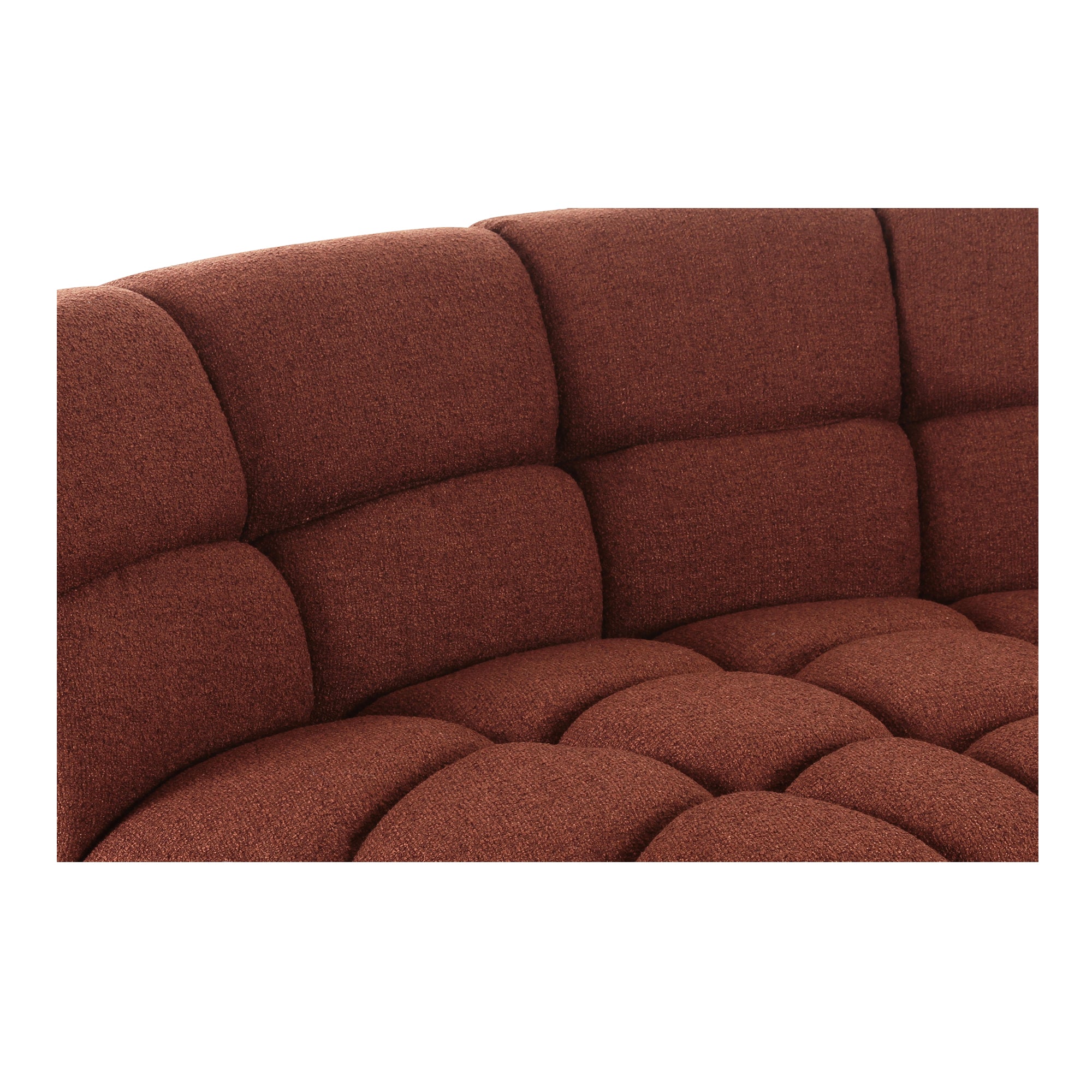 Roman L - Shaped Sectional Rust - Central Designs