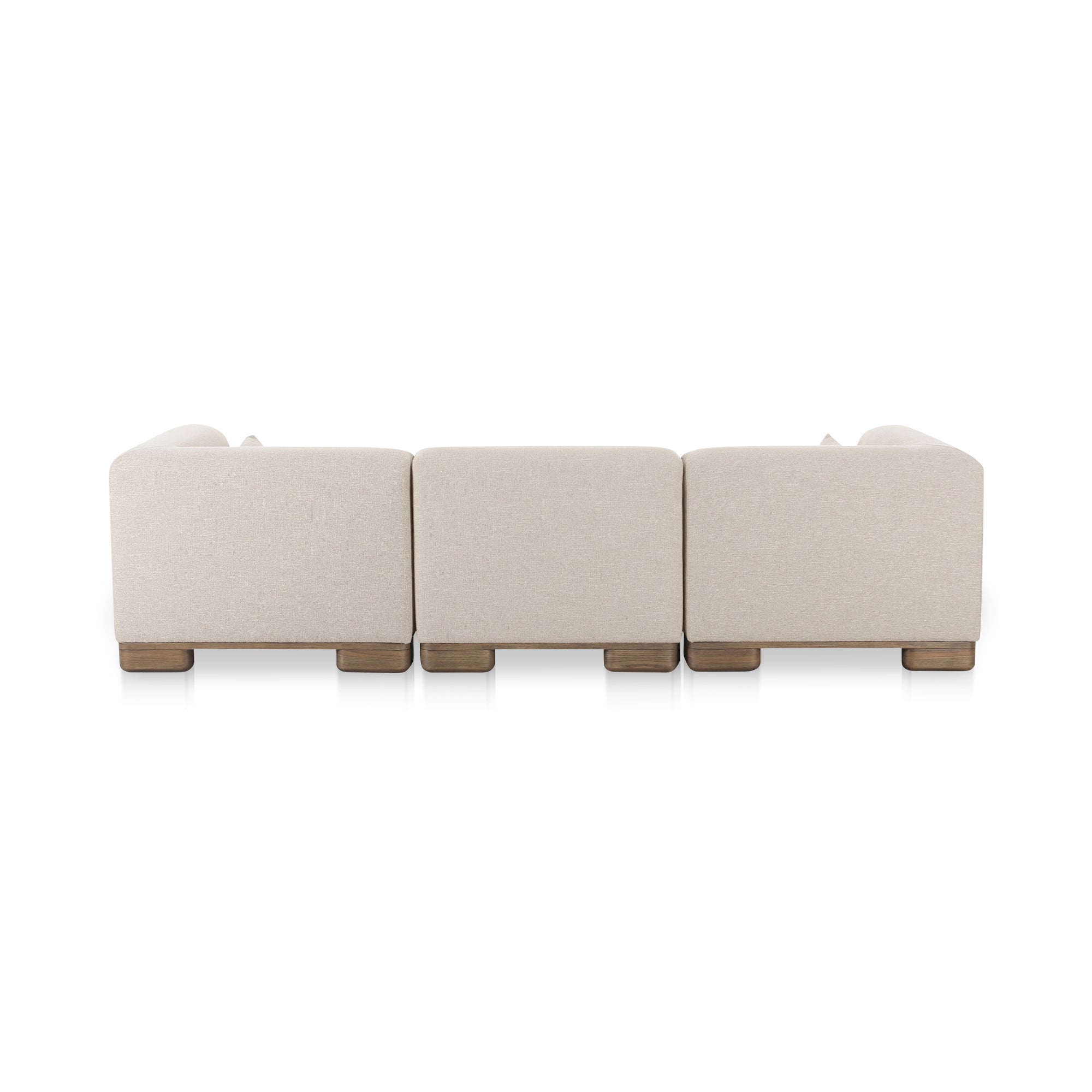 June Lounge Modular Sectional Oatmeal - Central Designs
