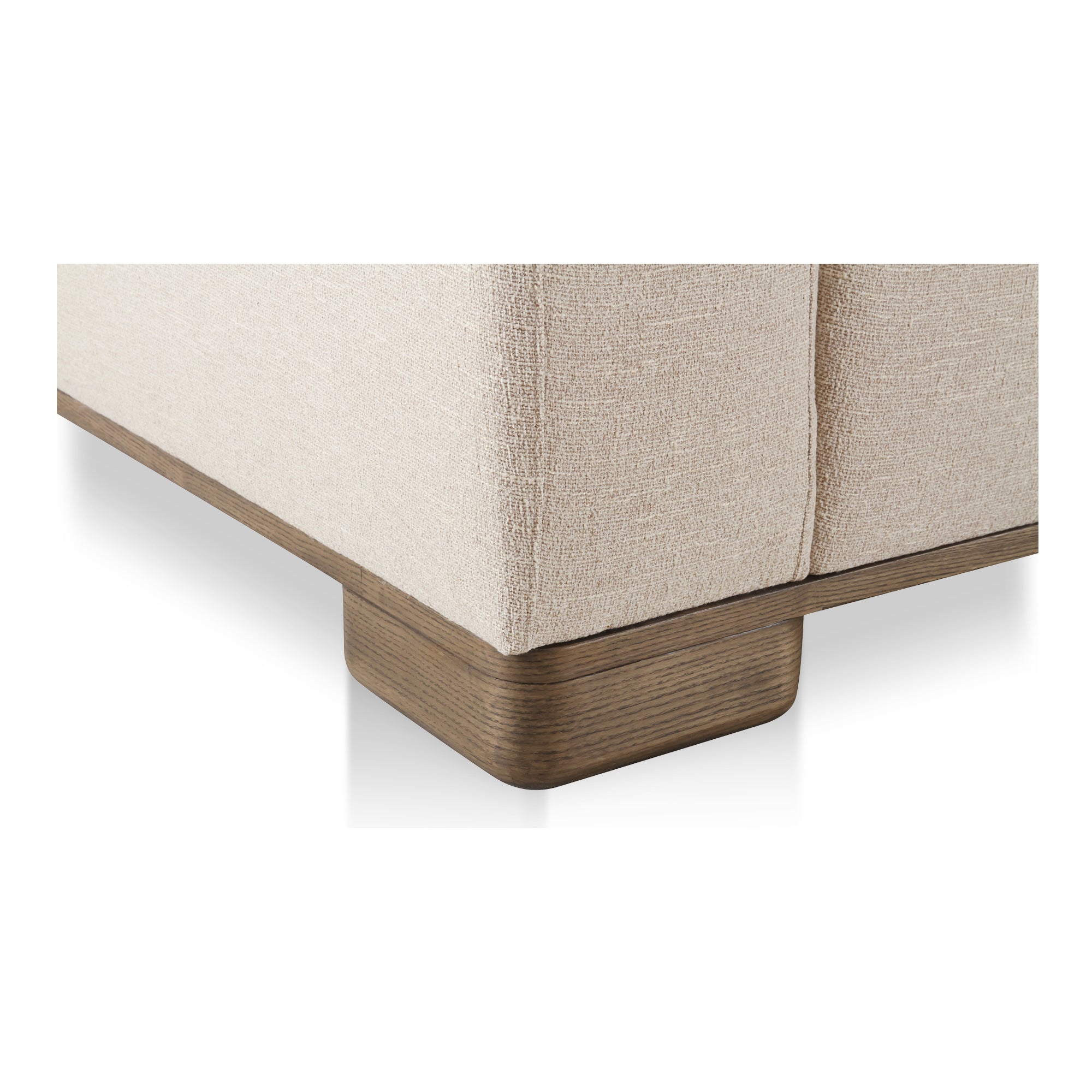 June Classic L - Shaped Modular Sectional Oatmeal - Central Designs
