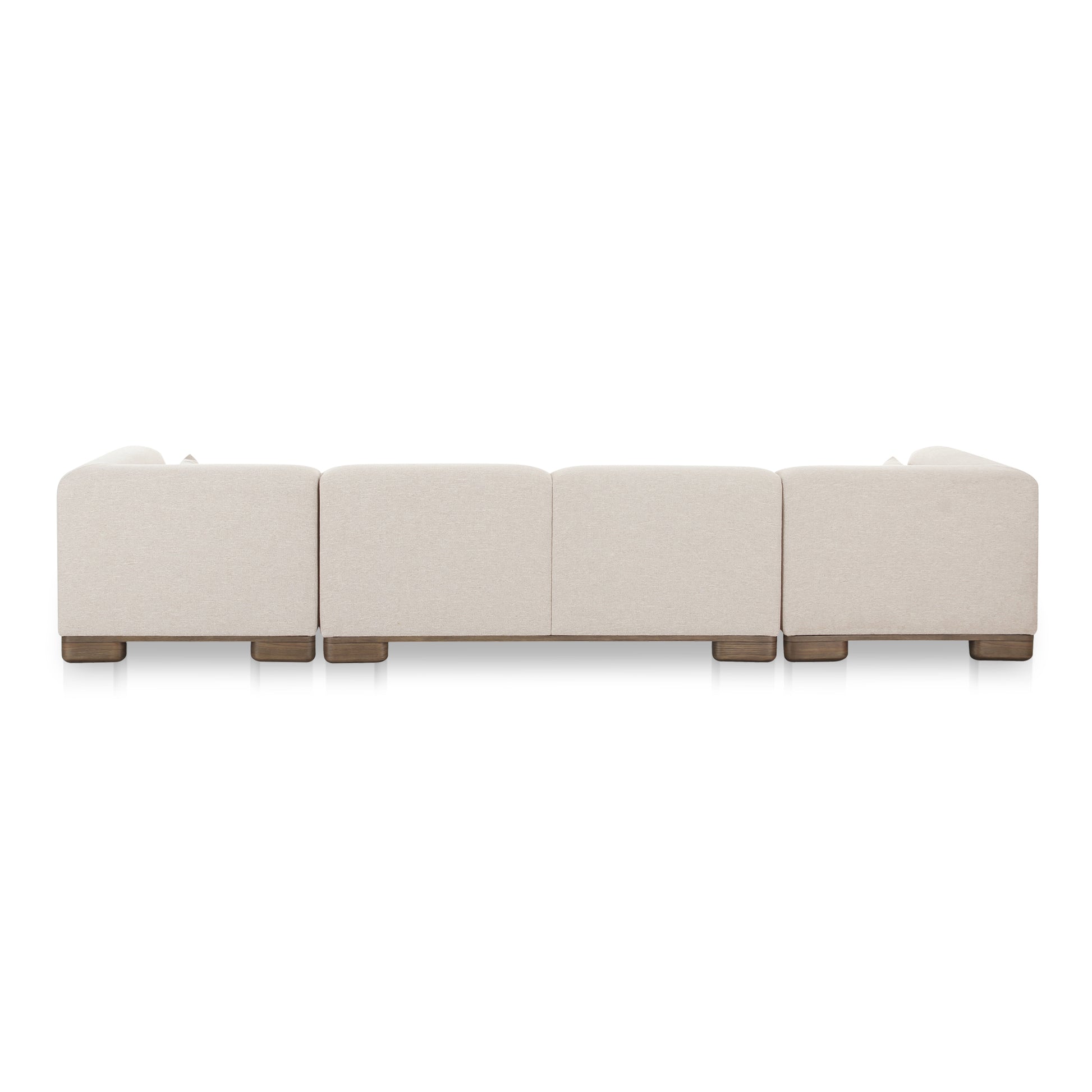 June U Shaped Modular Sectional Oatmeal - Central Designs