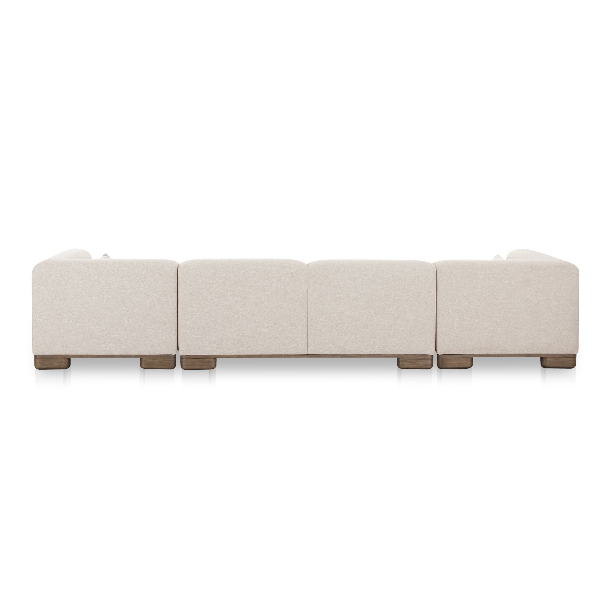 June U Shaped Modular Sectional Oatmeal - Central Designs
