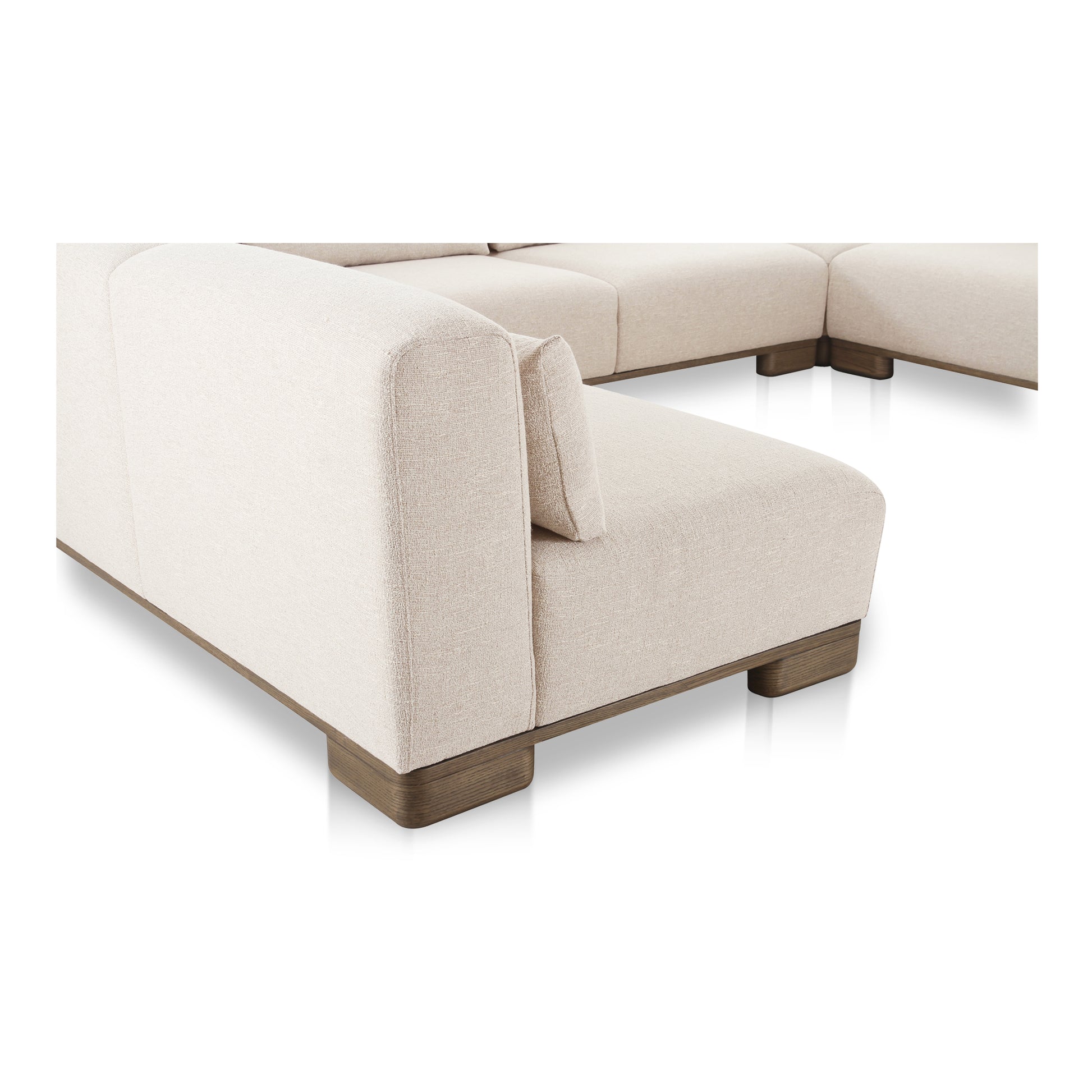 June U Shaped Modular Sectional Oatmeal - Central Designs