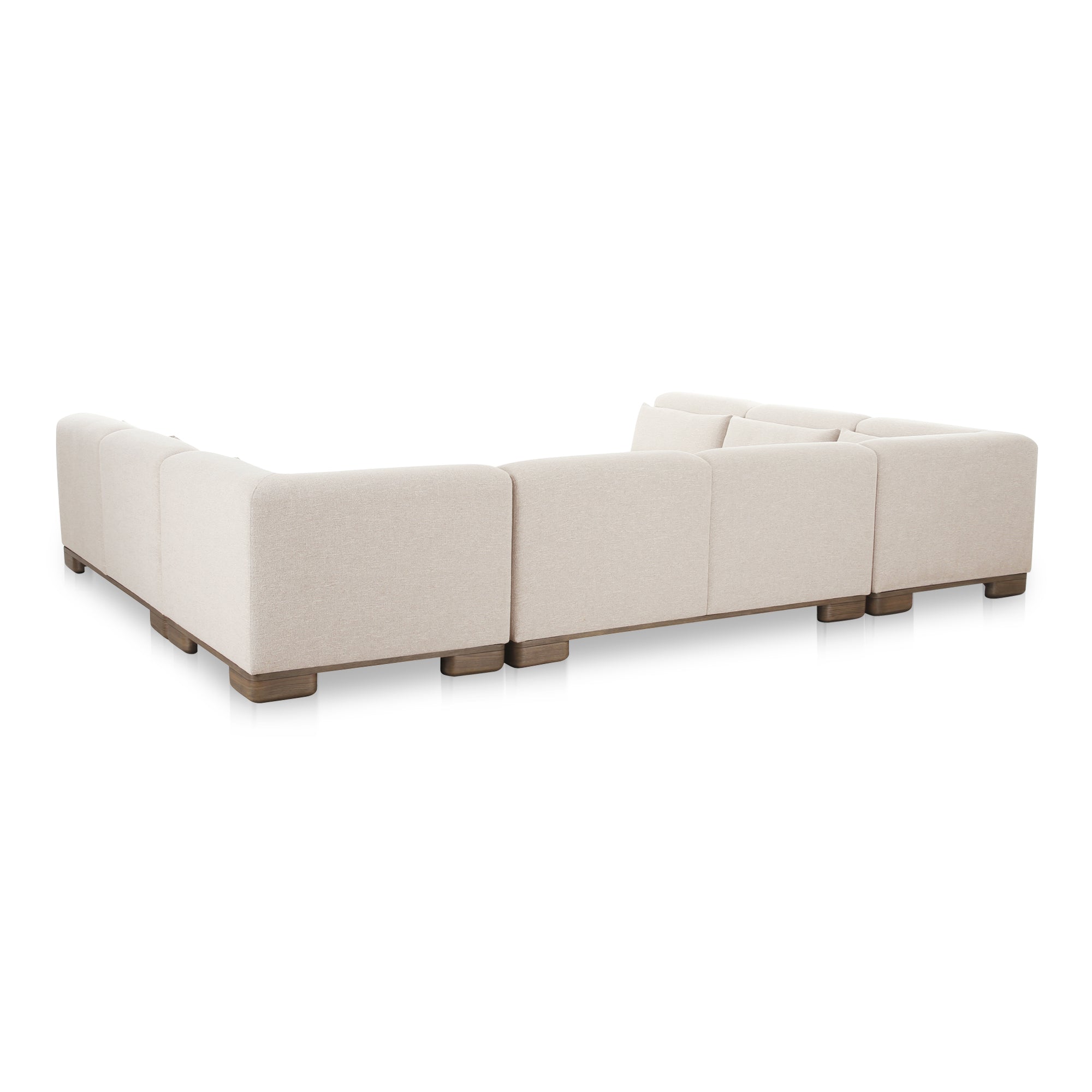 June U Shaped Modular Sectional Oatmeal - Central Designs