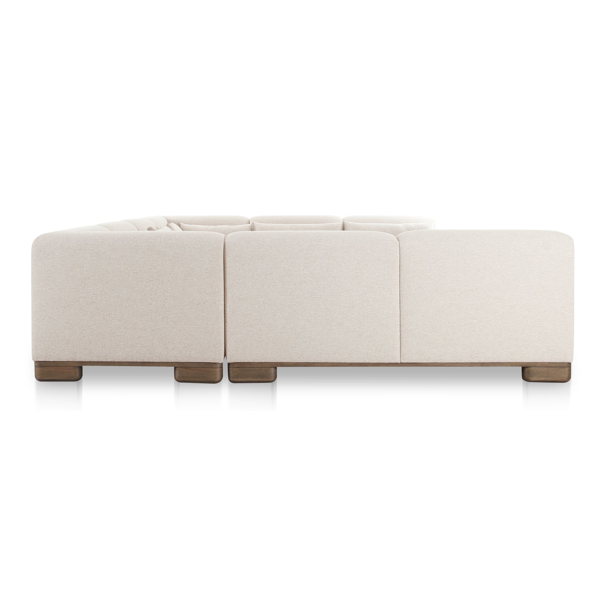 June U Shaped Modular Sectional Oatmeal - Central Designs