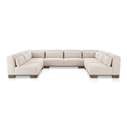 June U Shaped Modular Sectional Oatmeal - Central Designs