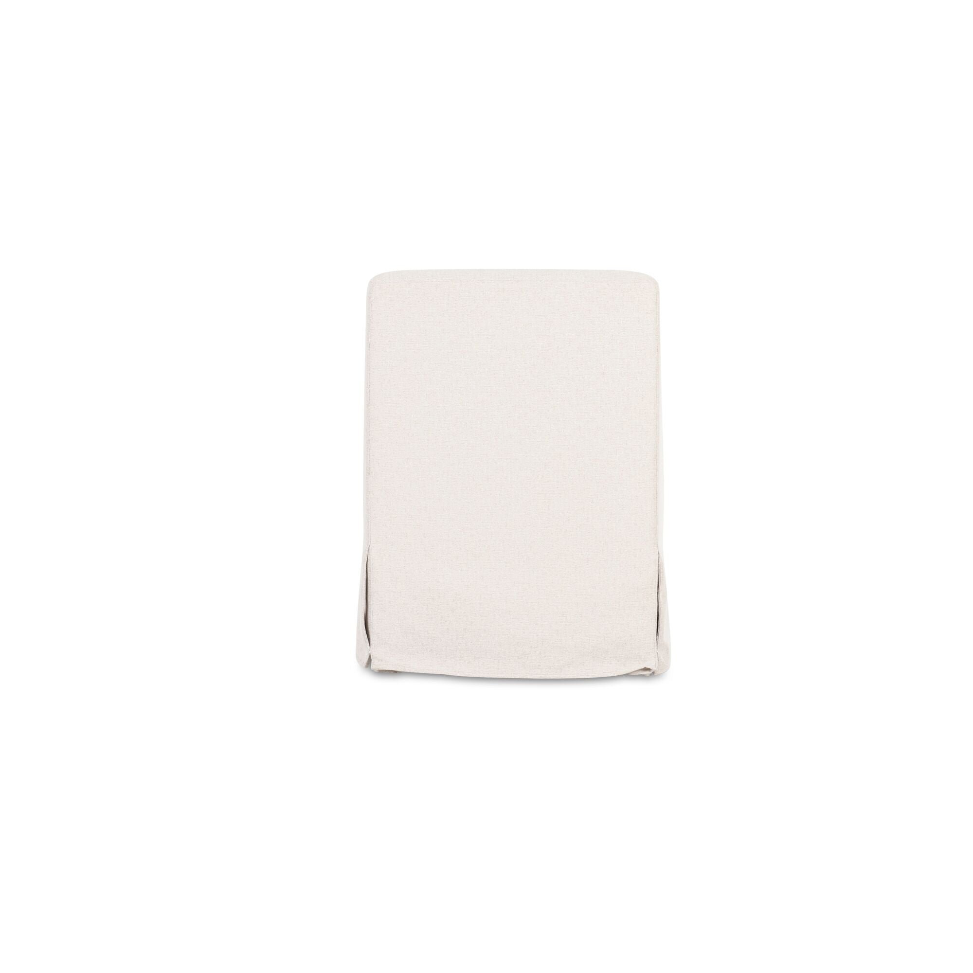 Lydia Slipcover Dining Chair Beige