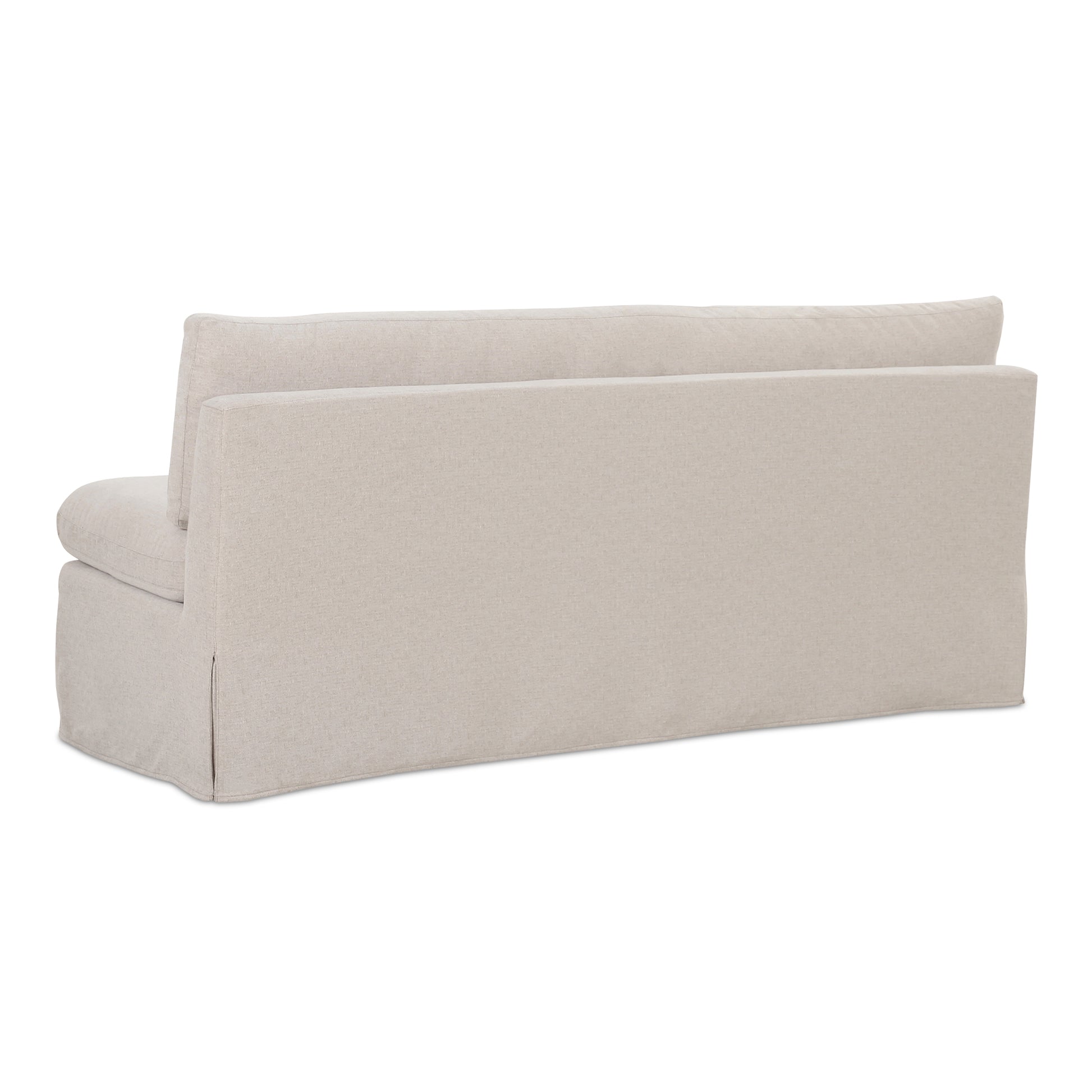 Fable Slipcover Dining Bench Beige - Central Designs