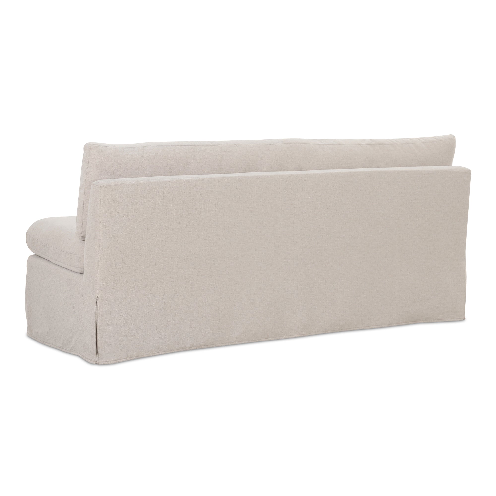 Fable Slipcover Dining Bench Beige - Central Designs