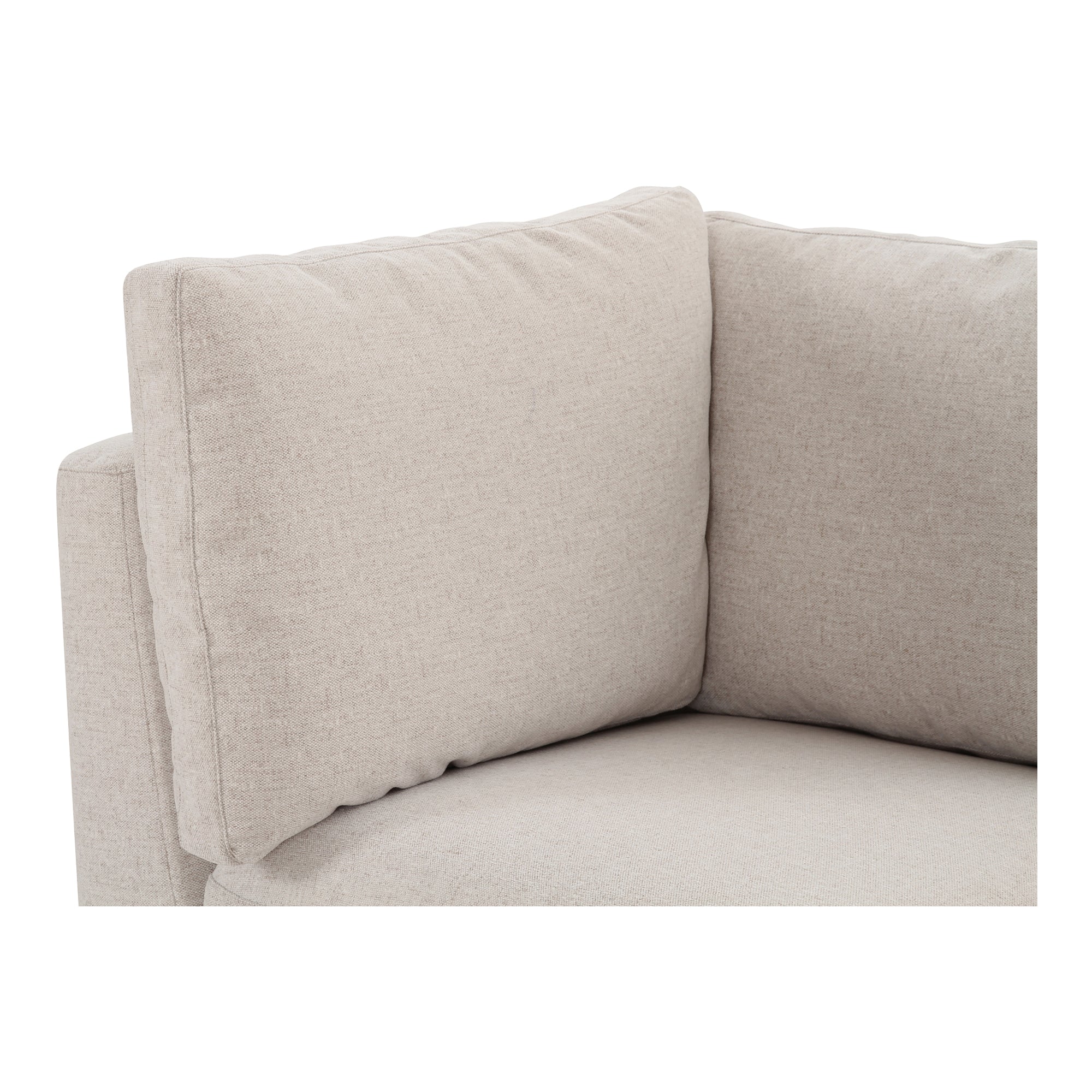 Fable Slipcover Dining Corner Chair Beige - Central Designs