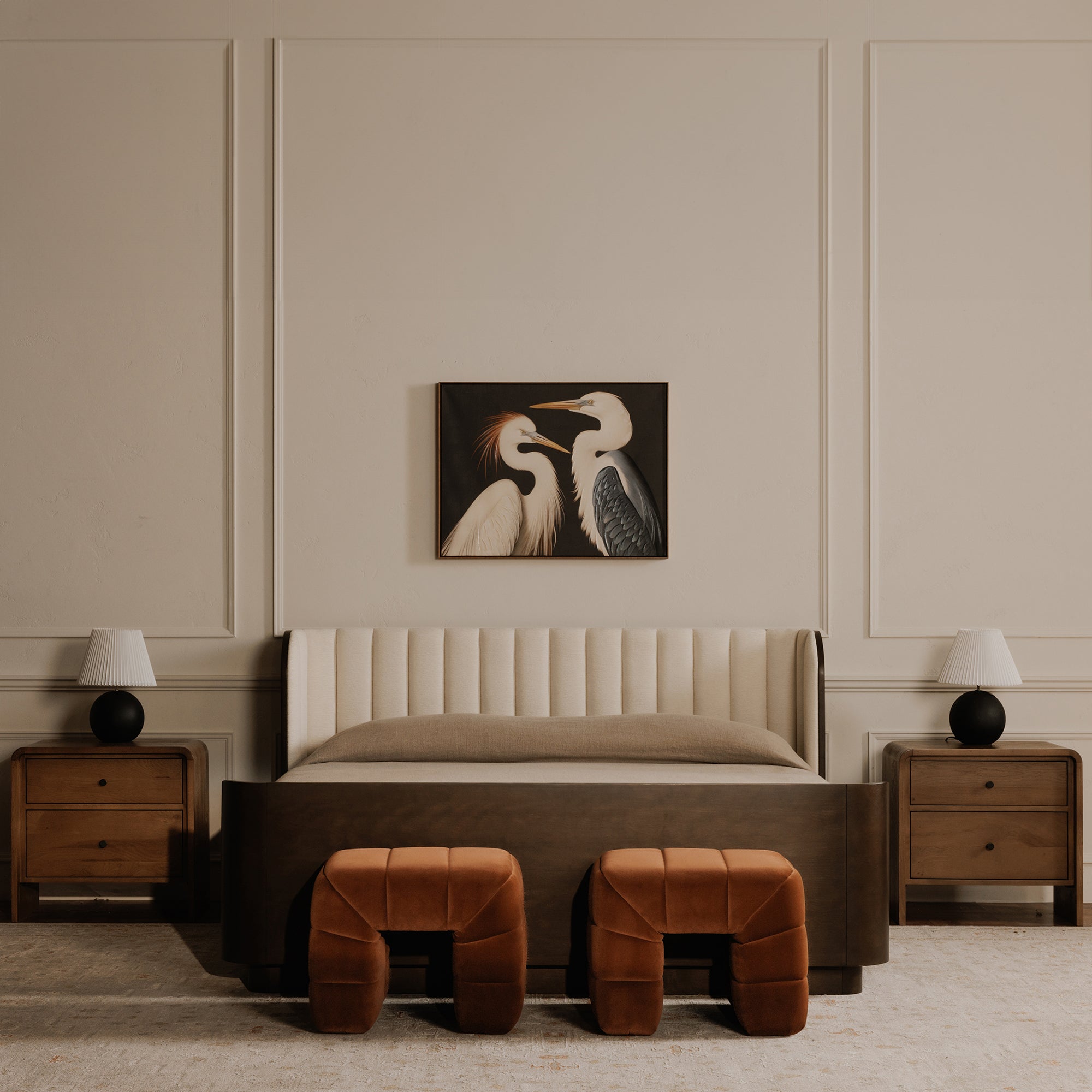 Verity Stool Warm Brown