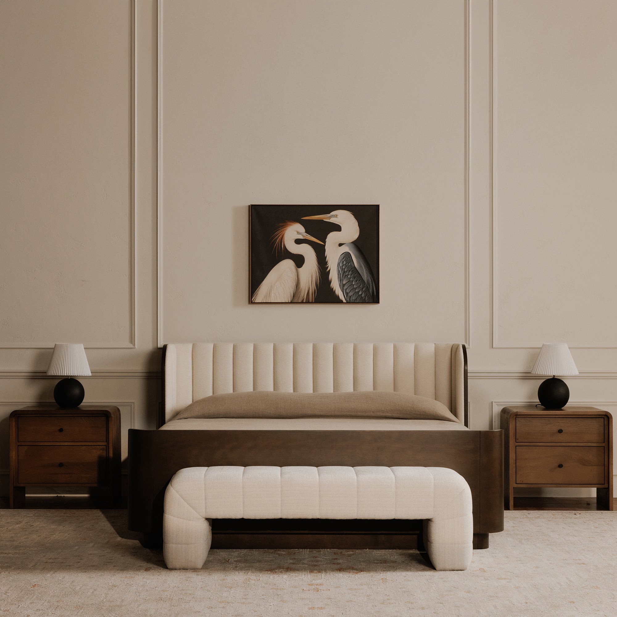 Verity Bench Oatmeal - Central Designs