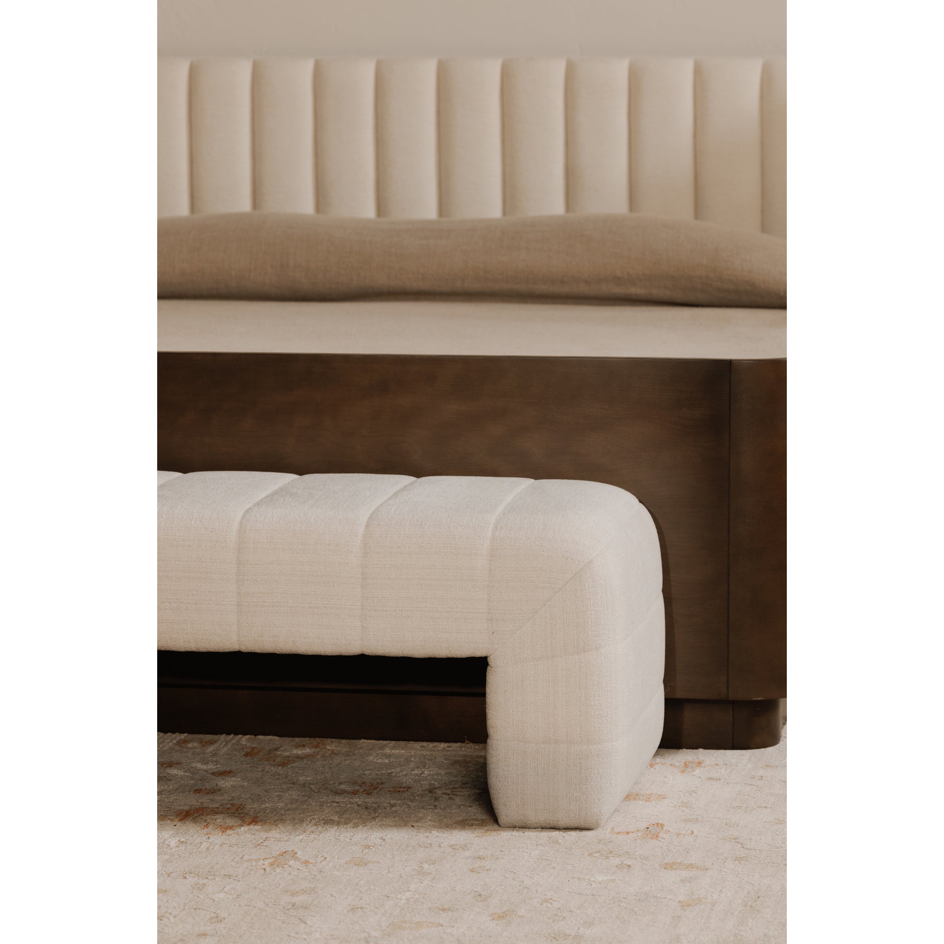 Verity Bench Oatmeal - Central Designs