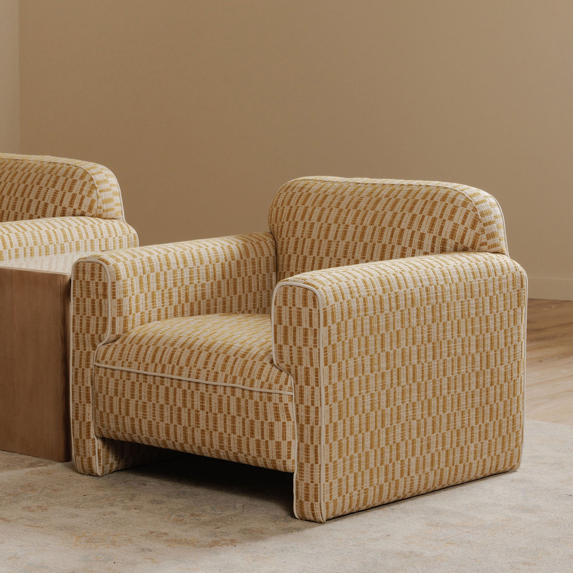 Leo Accent Chair Chartreuse - Central Designs