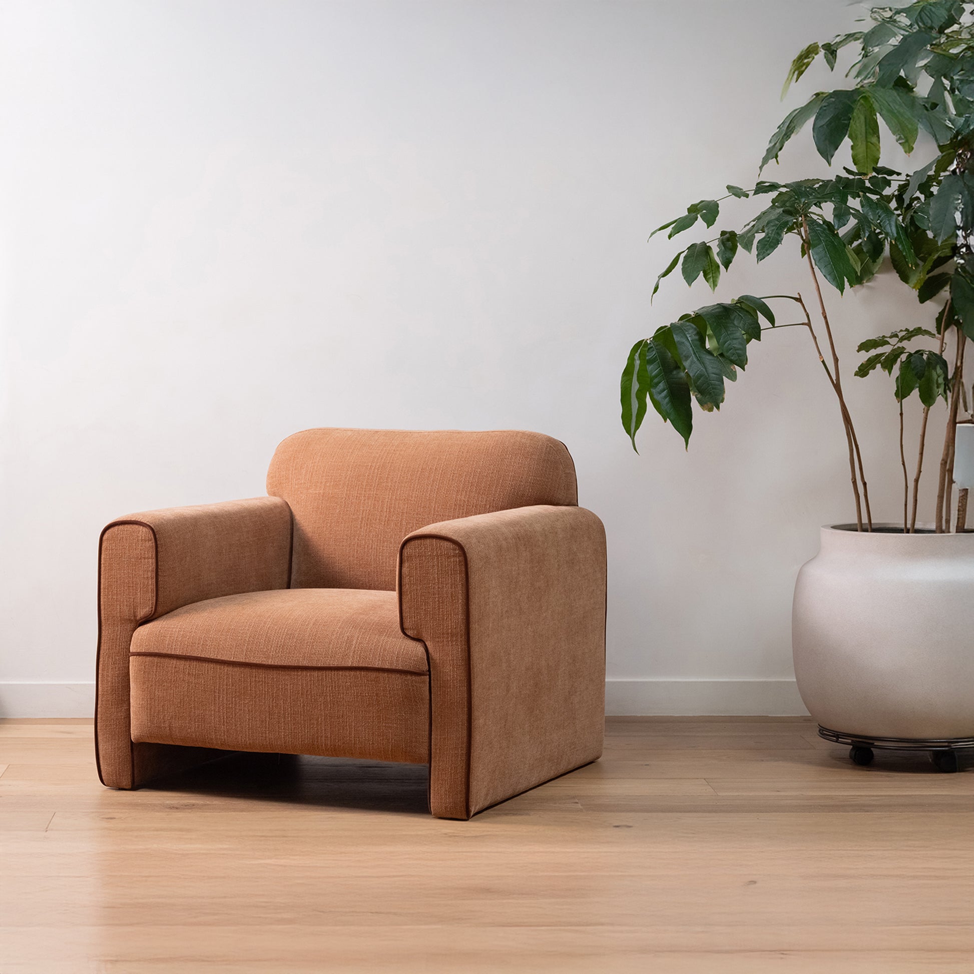 Leo Chair Light Brown - Central Designs