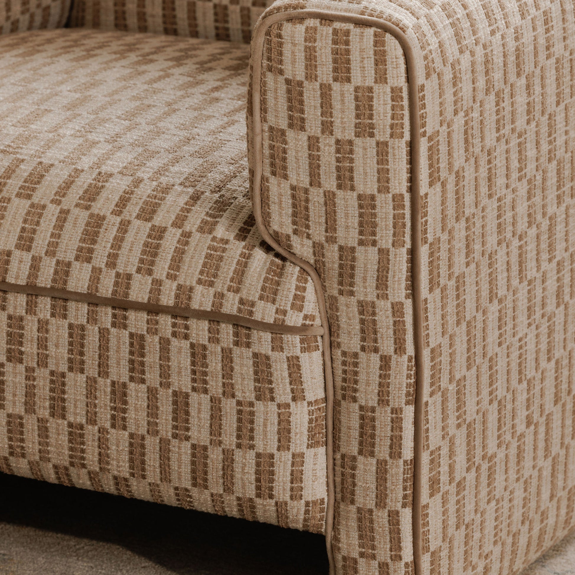 Leo Accent Chair Taupe - Central Designs