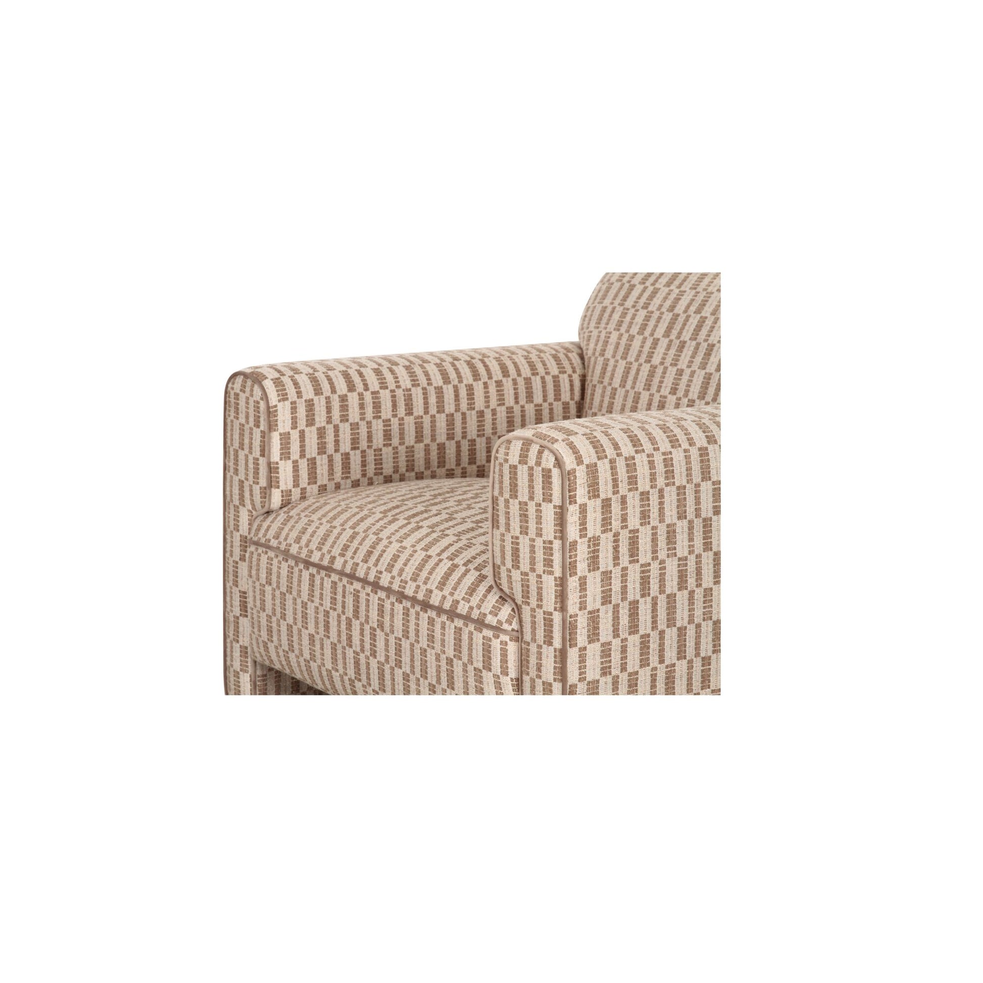 Leo Accent Chair Taupe - Central Designs