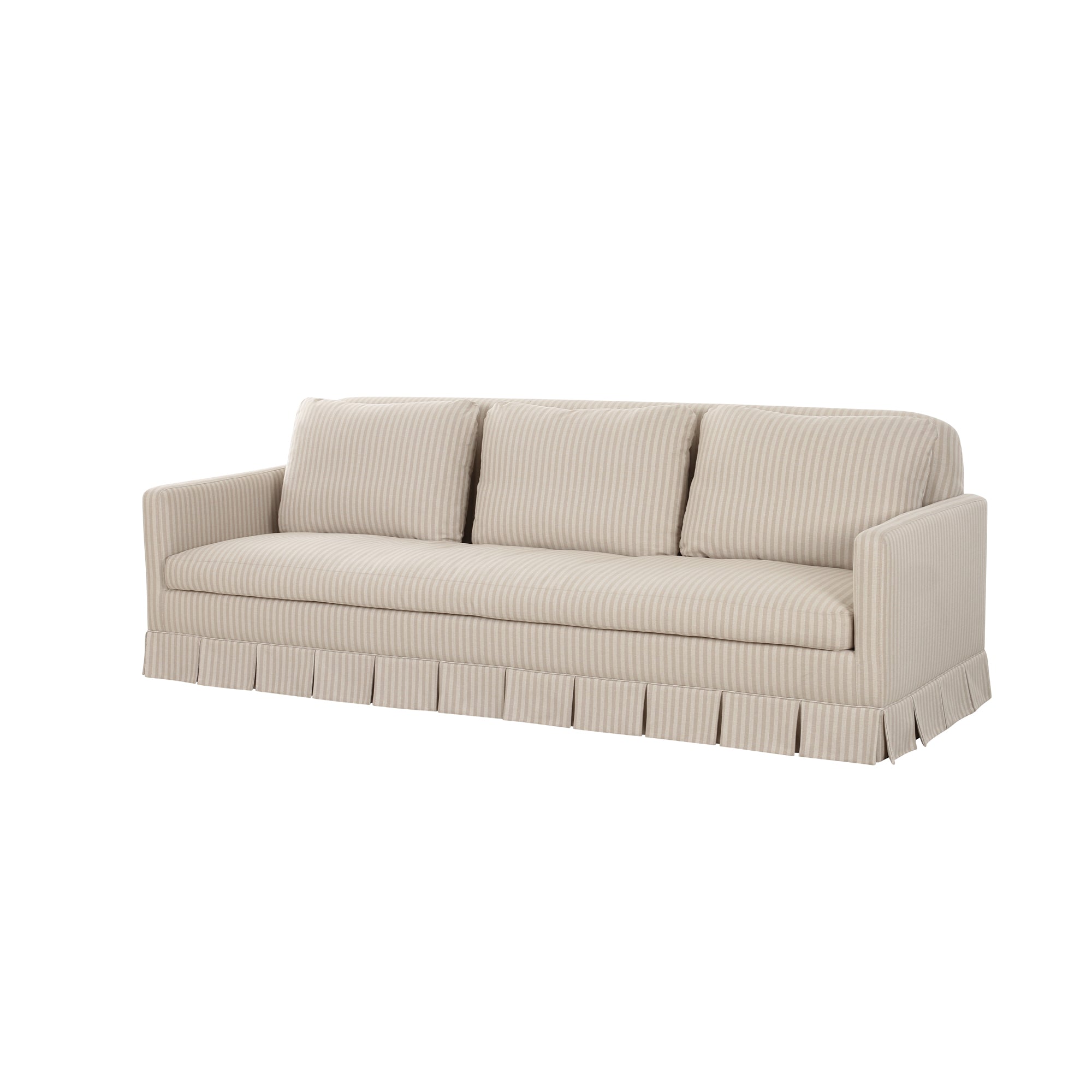 Pellicano Sofa Beige Stripe - Central Designs