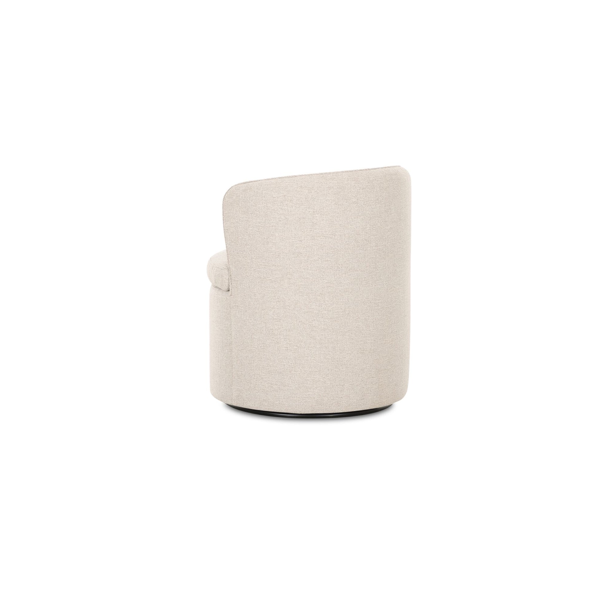 Dane Swivel Dining Chair Oatmeal - Central Designs