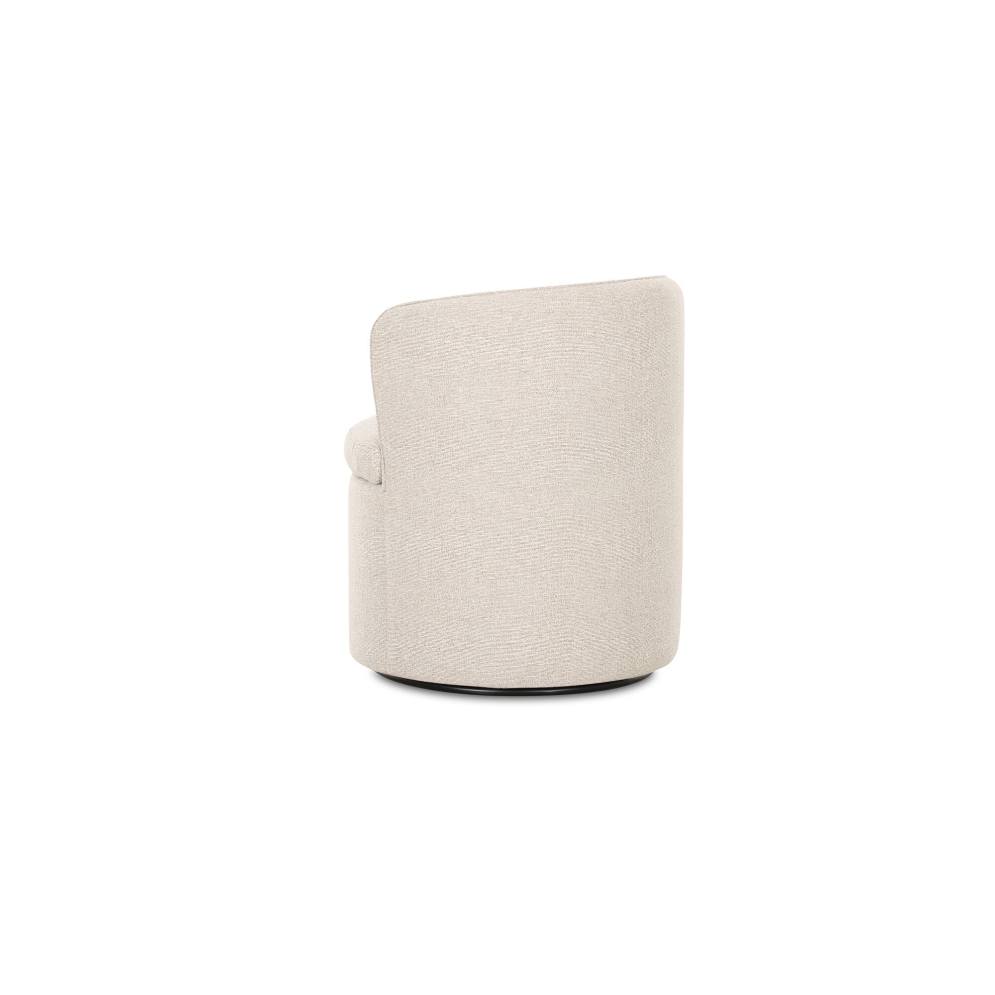 Dane Swivel Dining Chair Oatmeal - Central Designs