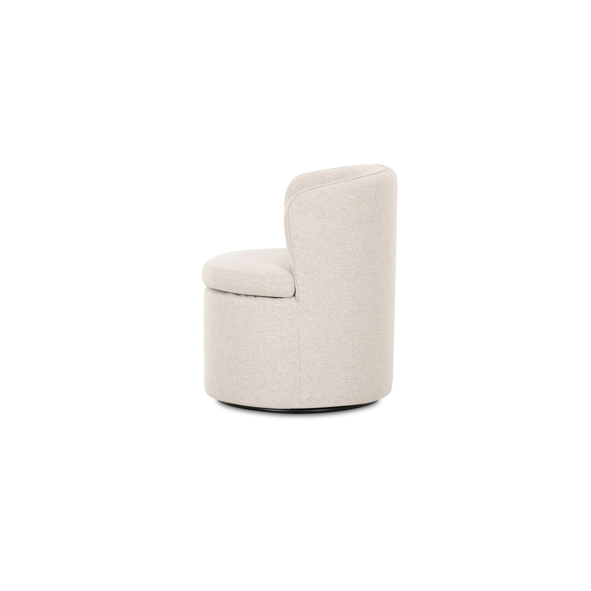 Dane Swivel Dining Chair Oatmeal - Central Designs